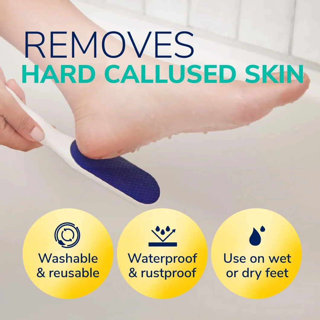 Dr. Scholl's lima de pie de nano cristal removedor de callos piel dura pedicura