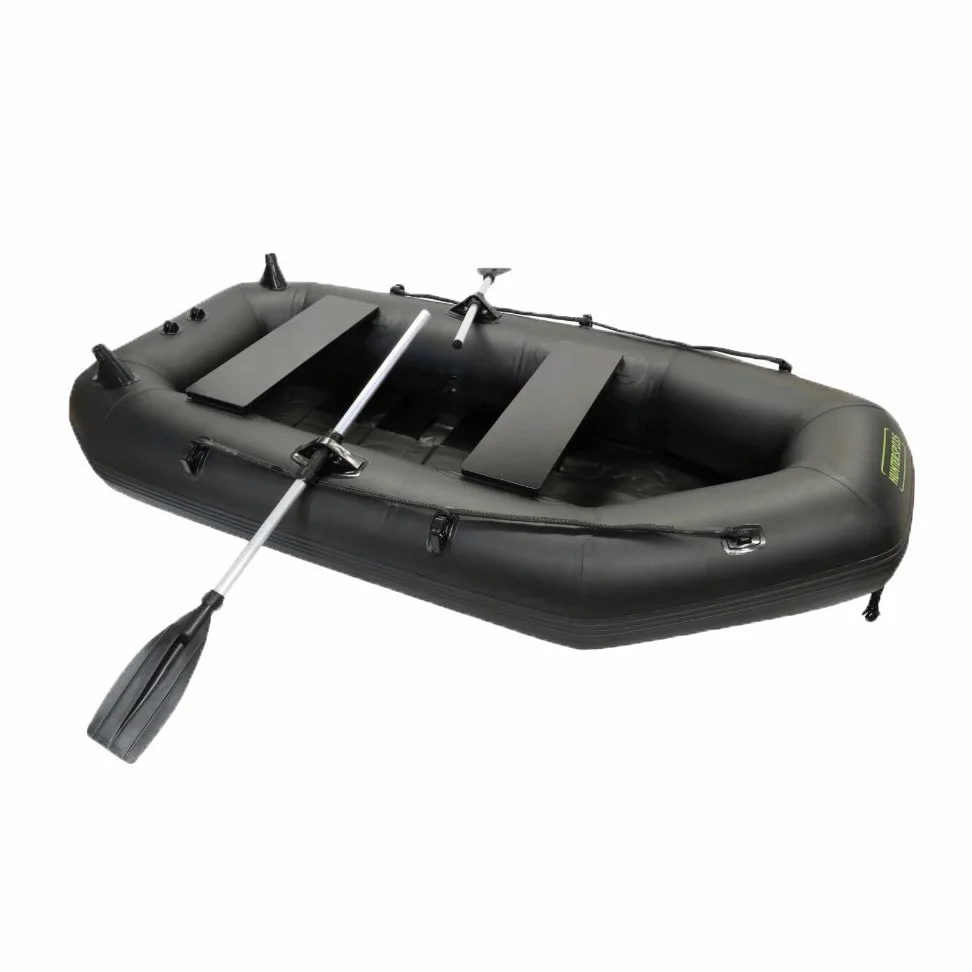 Barco Hinchable 230 cm - para 2+1 Personas - Incluye Remos, Bomba de Aire y Kit de Reparación