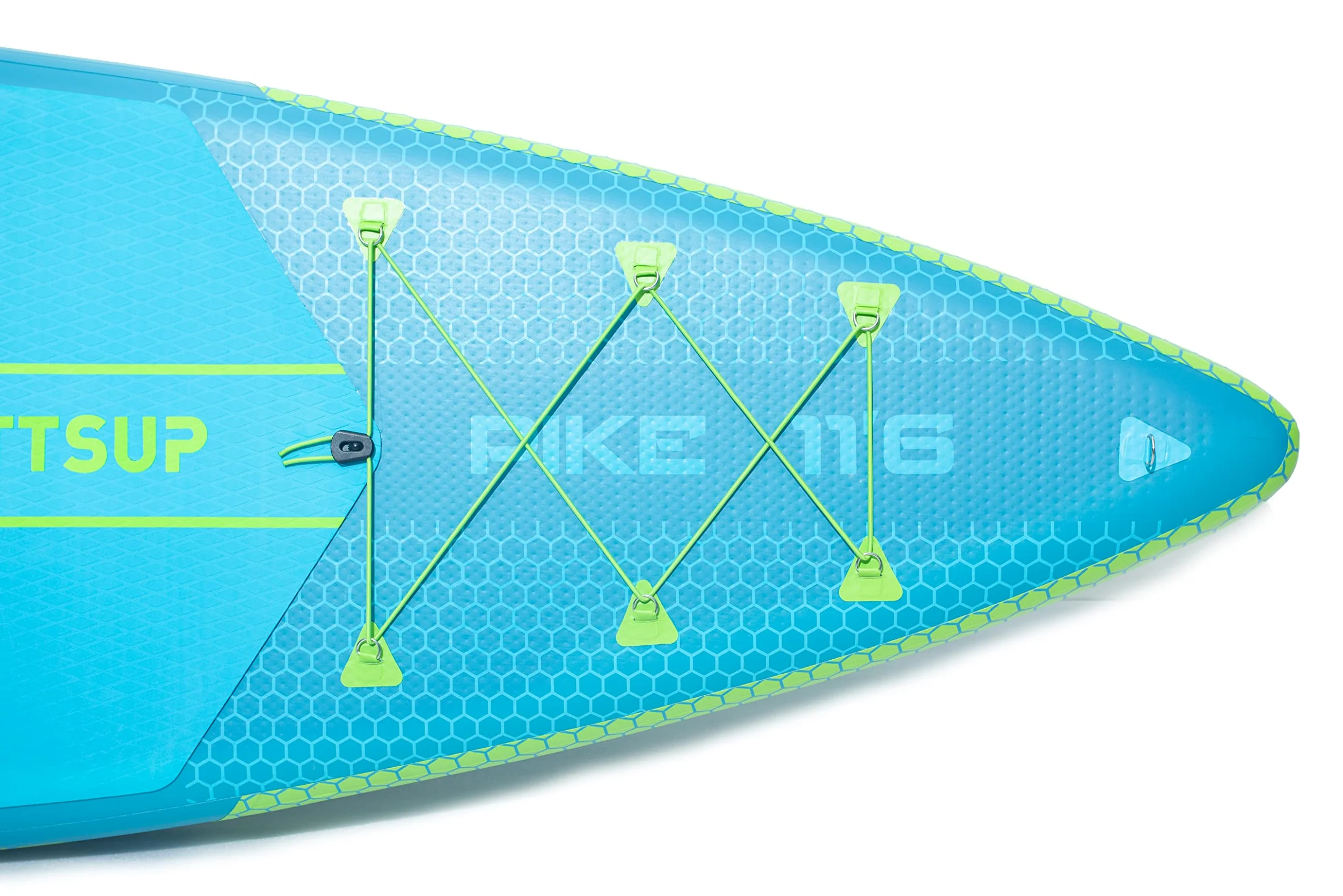 Wattsup - PB -WPIK116K - Wattsup Pike 11'6 (Combo de Kayak) - Espesor 15 cm - Drop - Puntada - rígido y Robusto - 150 kg
