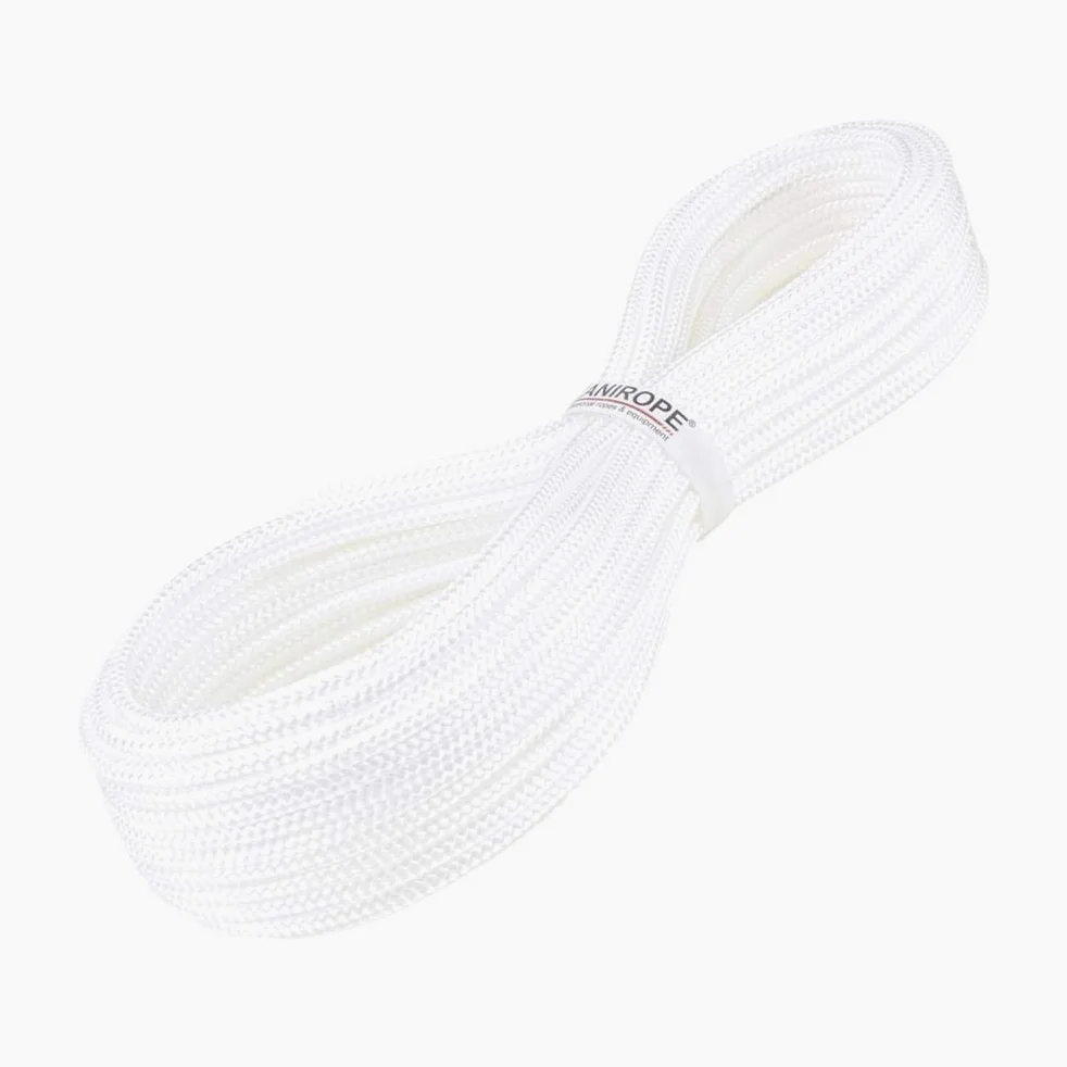 PP cuerda cuerda de polipropileno (SH 5 mm 50 m Color Blanco (0100) trenzado