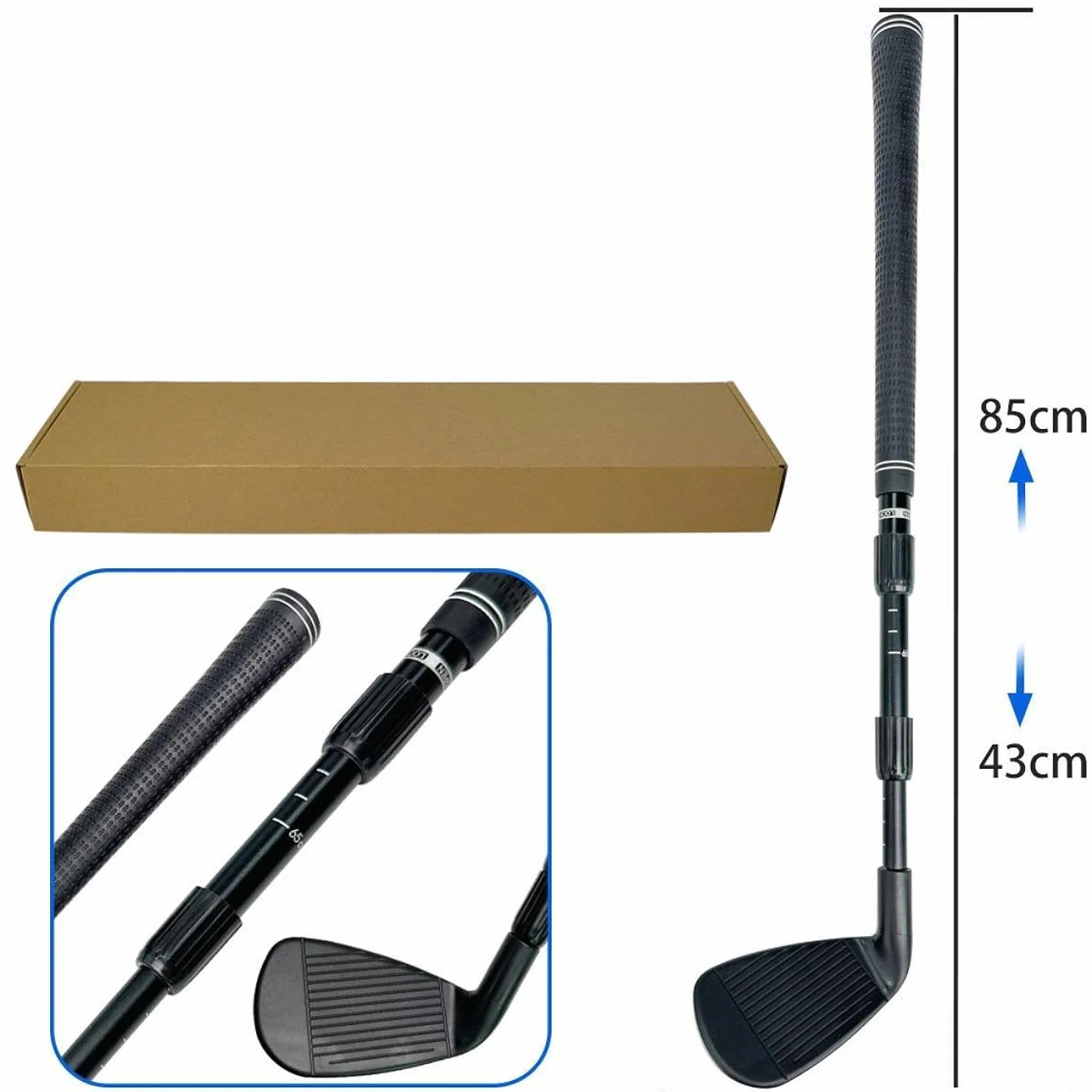 Palo de Golf Retráctil para Practicar Chipping Al Aire Libre