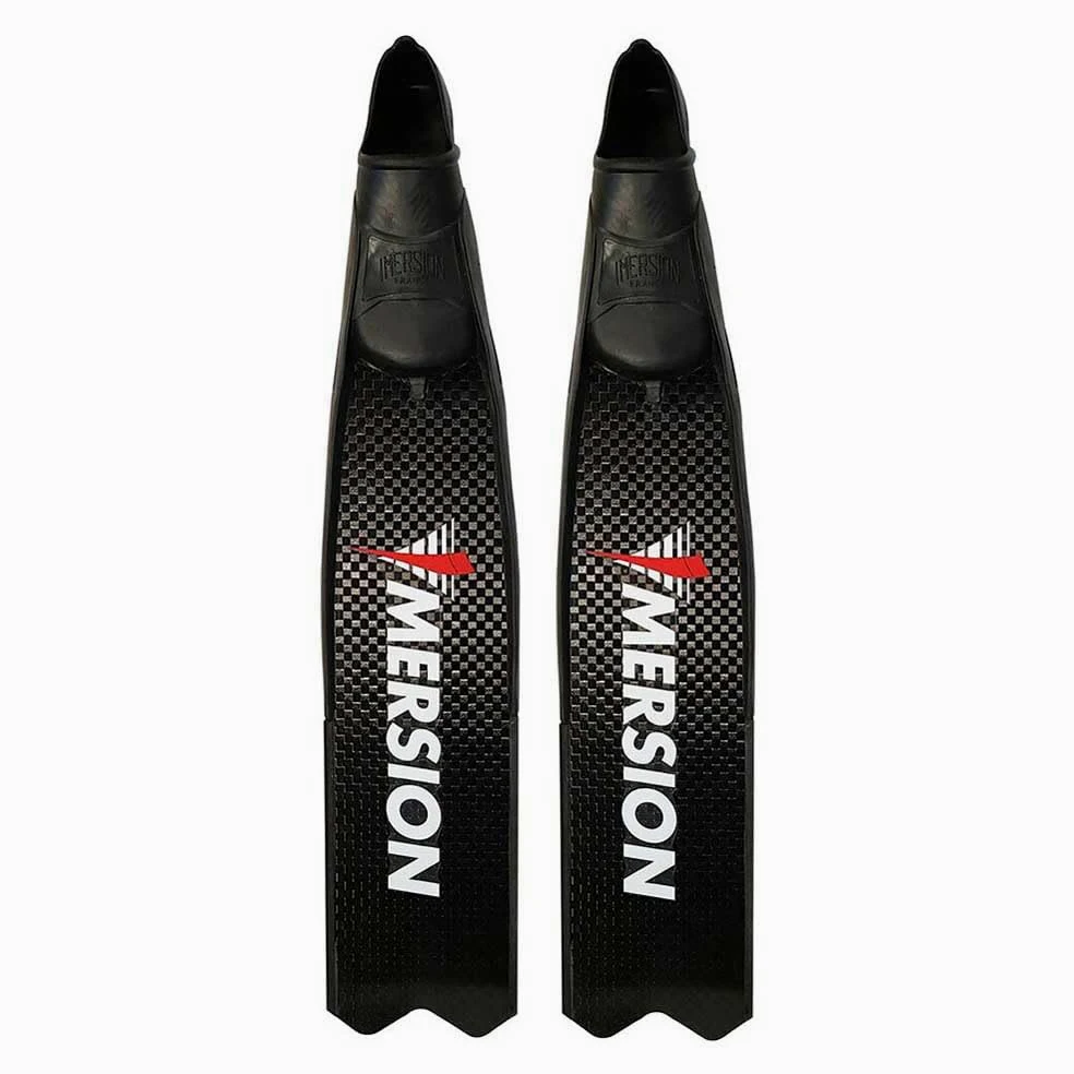 Imersion - Free Diving Spirit Carbon Fins 82, Color Negro, Talla EU 42-44