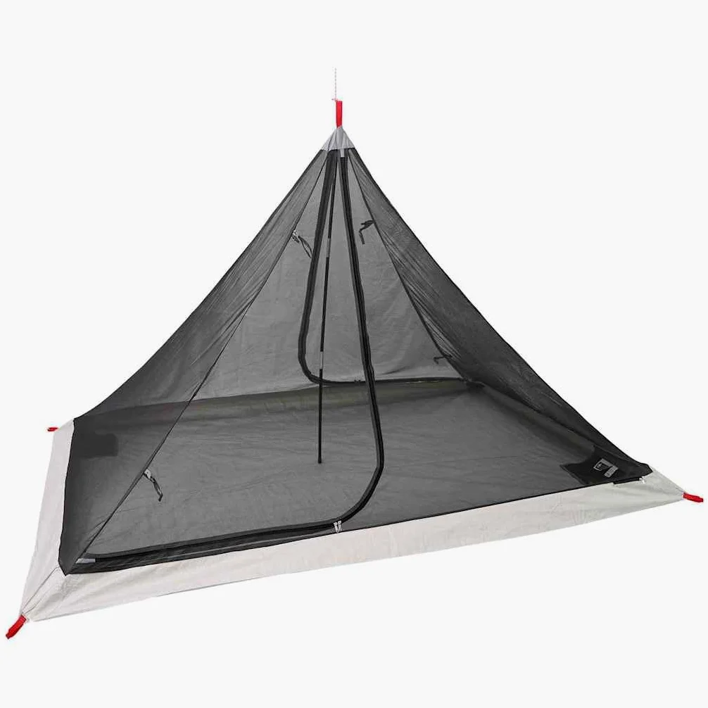Tienda interior con techo negro 240 x 160 x 133 cm con red, tienda de campaña ligera para verano, tienda de campaña desplegable alternativa, incluye bolsa de transporte para exterior y jardín