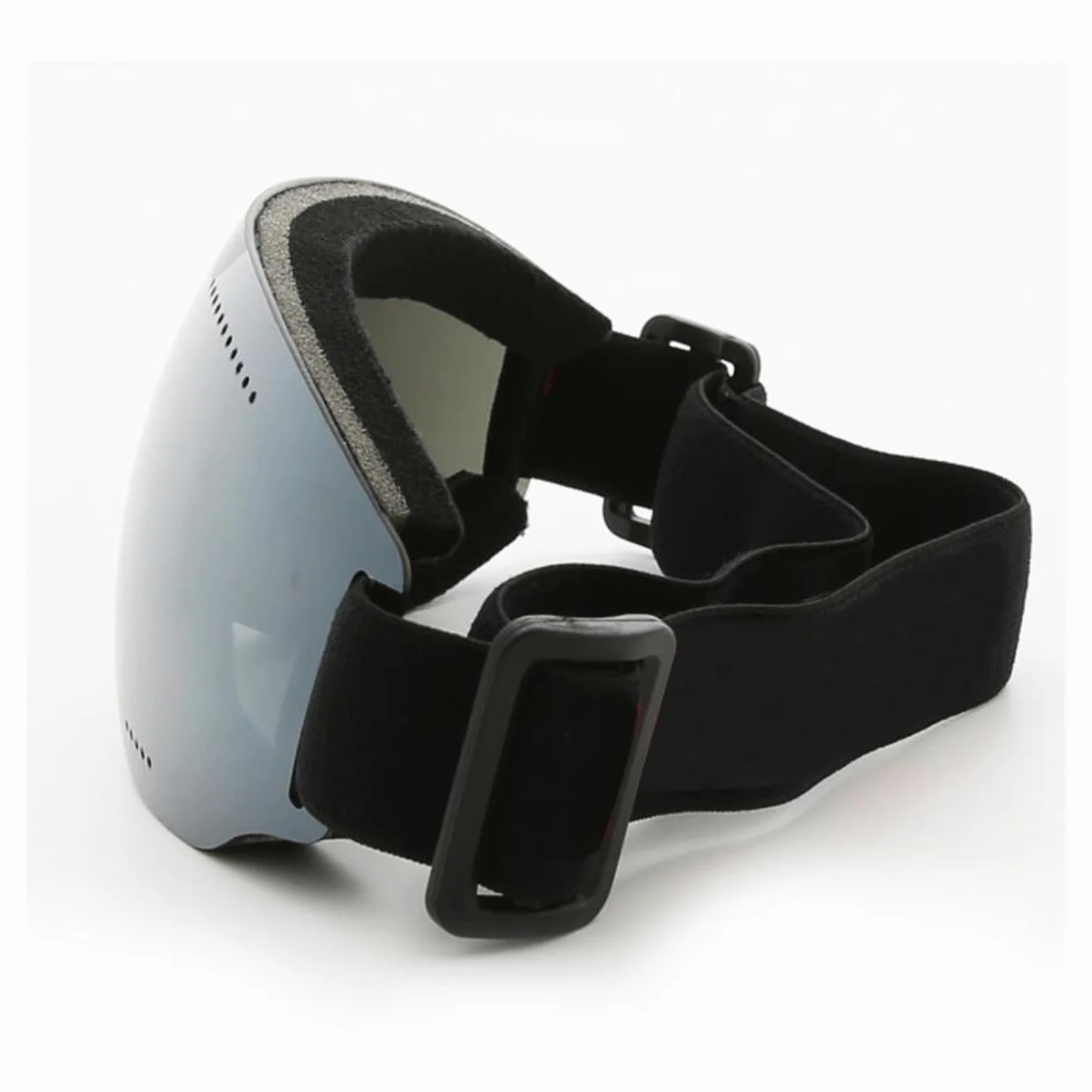 Gafas de esquí Gafas de esquí UV400 - Gafas de esquí antiniebla Gafas de snowboard a prueba de viento para invierno Gafas de esquí con lentes de espejo Gafas para exteriores (Color: Plata) (Azul