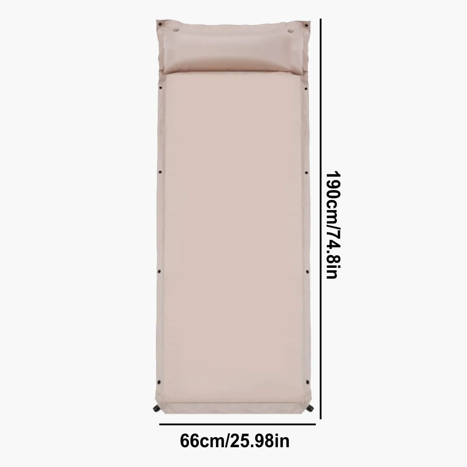 Colchón de Aire Para Acampar Colchoneta de Dormir Inflado Automático Para | Colchoneta de Camping Para Campistas Pescadores Viajeros Playa Picnic Pesca Patio Y Campamento Verano