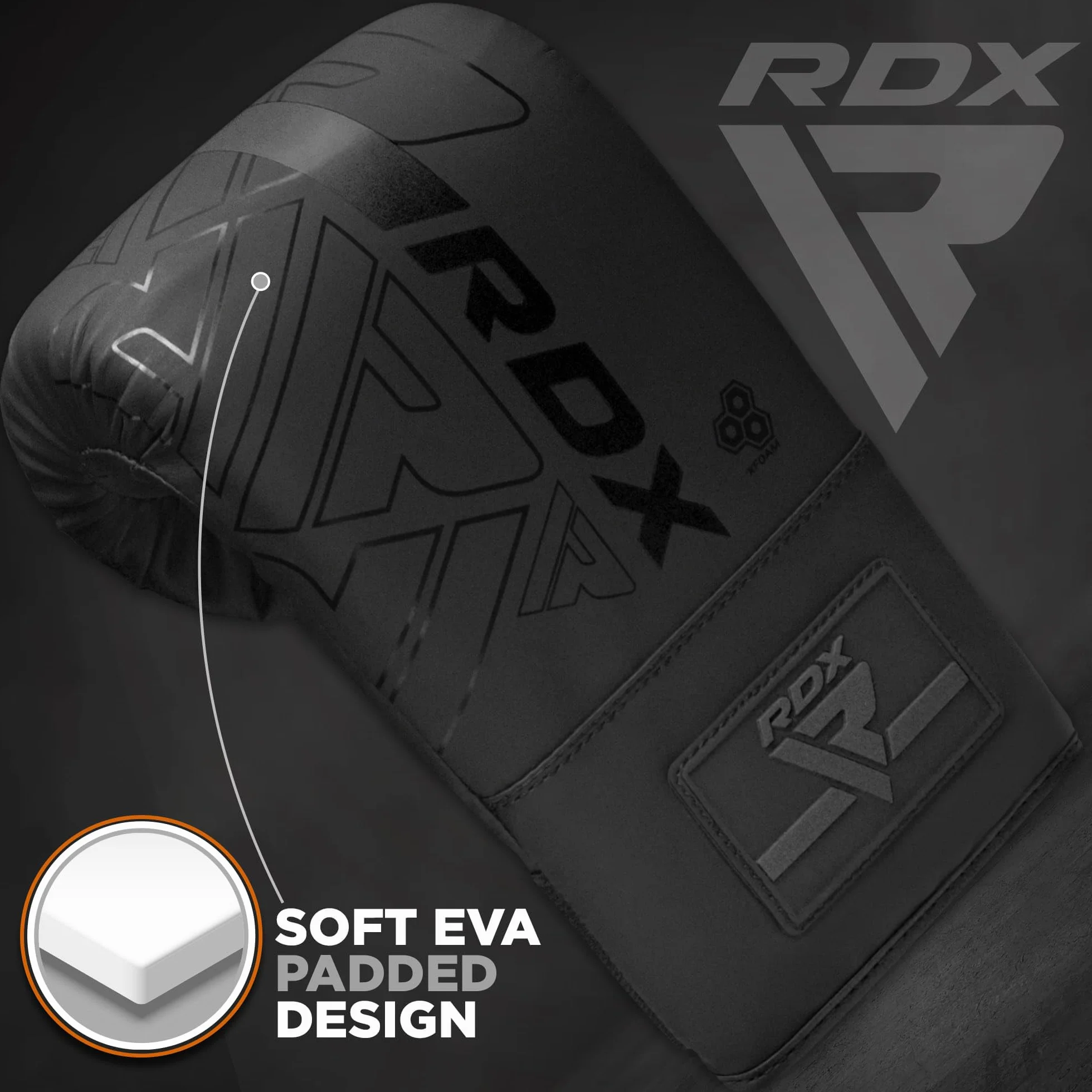 RDX Saco de Boxeo Adulto Relleno 5ft, 3PC Cuero Maya Hide Anti Swing Punching Bag Set con Guantes, Bolsa Punch Pesada para Artes Marciales Muay Thai Kick Boxing, Hogar Gimnasio Fitness