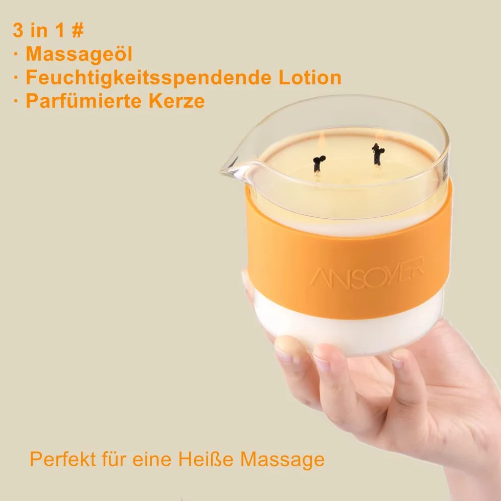 Vela de Aceite de Masaje Lujo Corporal Hidratante Nutritiva SPA en Casa Whisky Bourbon Vainilla 300g