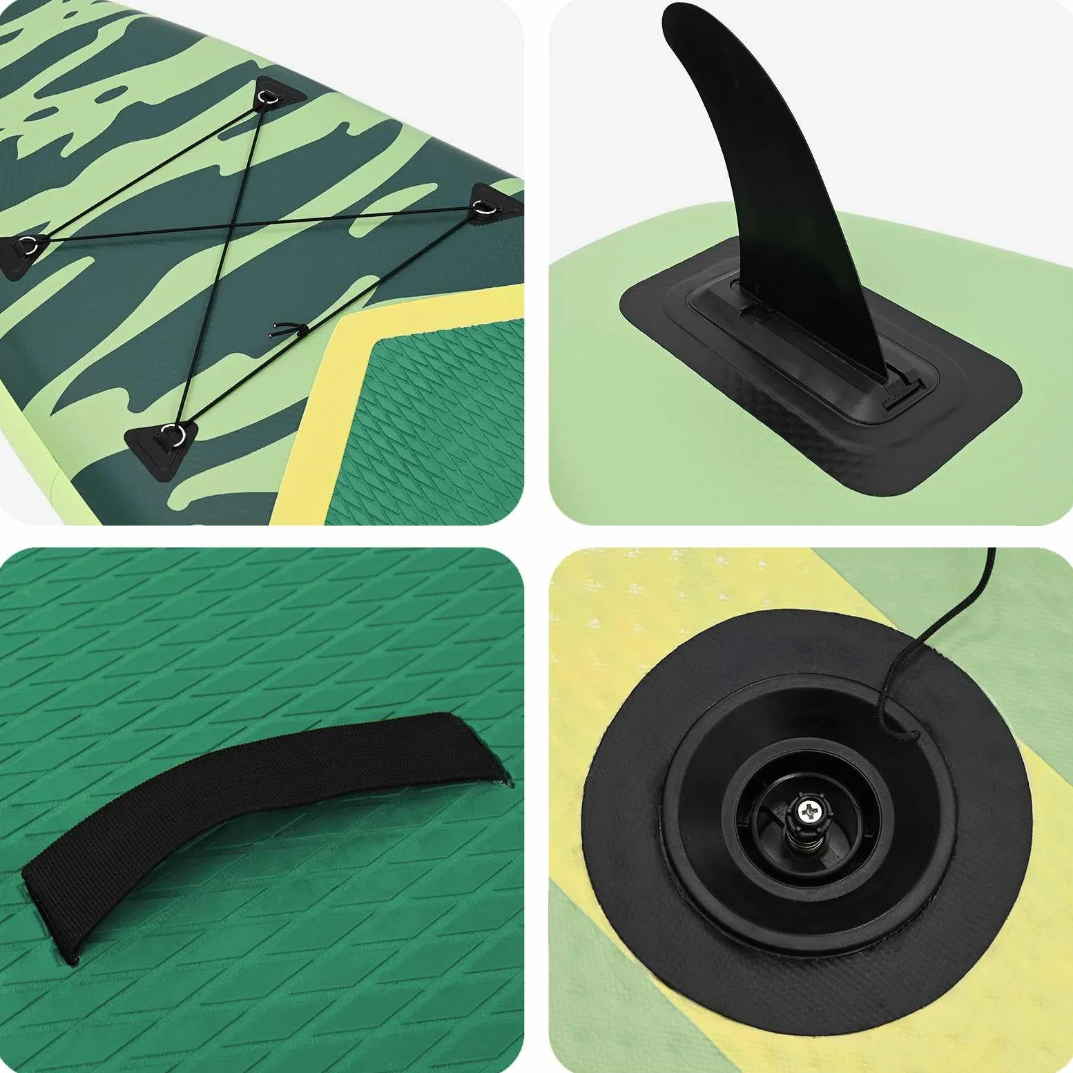 vidaXL Tabla hinchable de SUP con vela, de PVC, para exteriores, océano