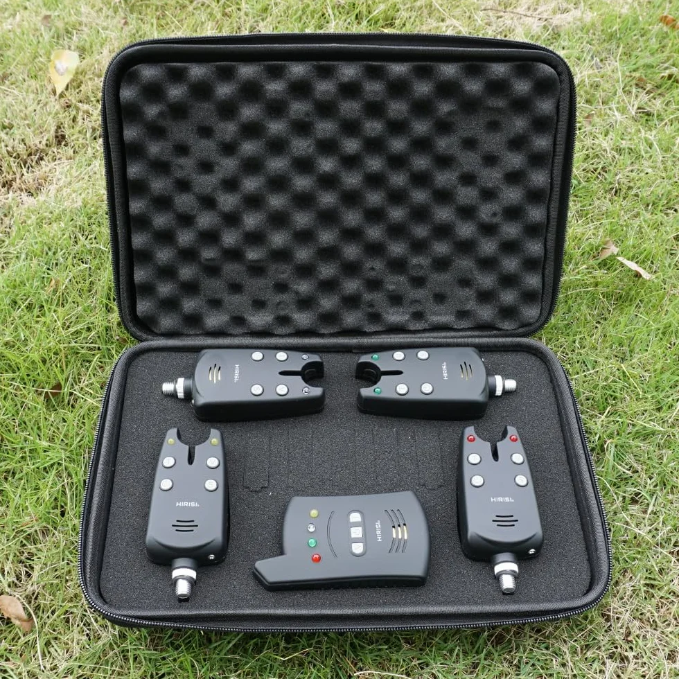 Hirisi Tackle Juego de alarma de pesca inalámbrica B1236
