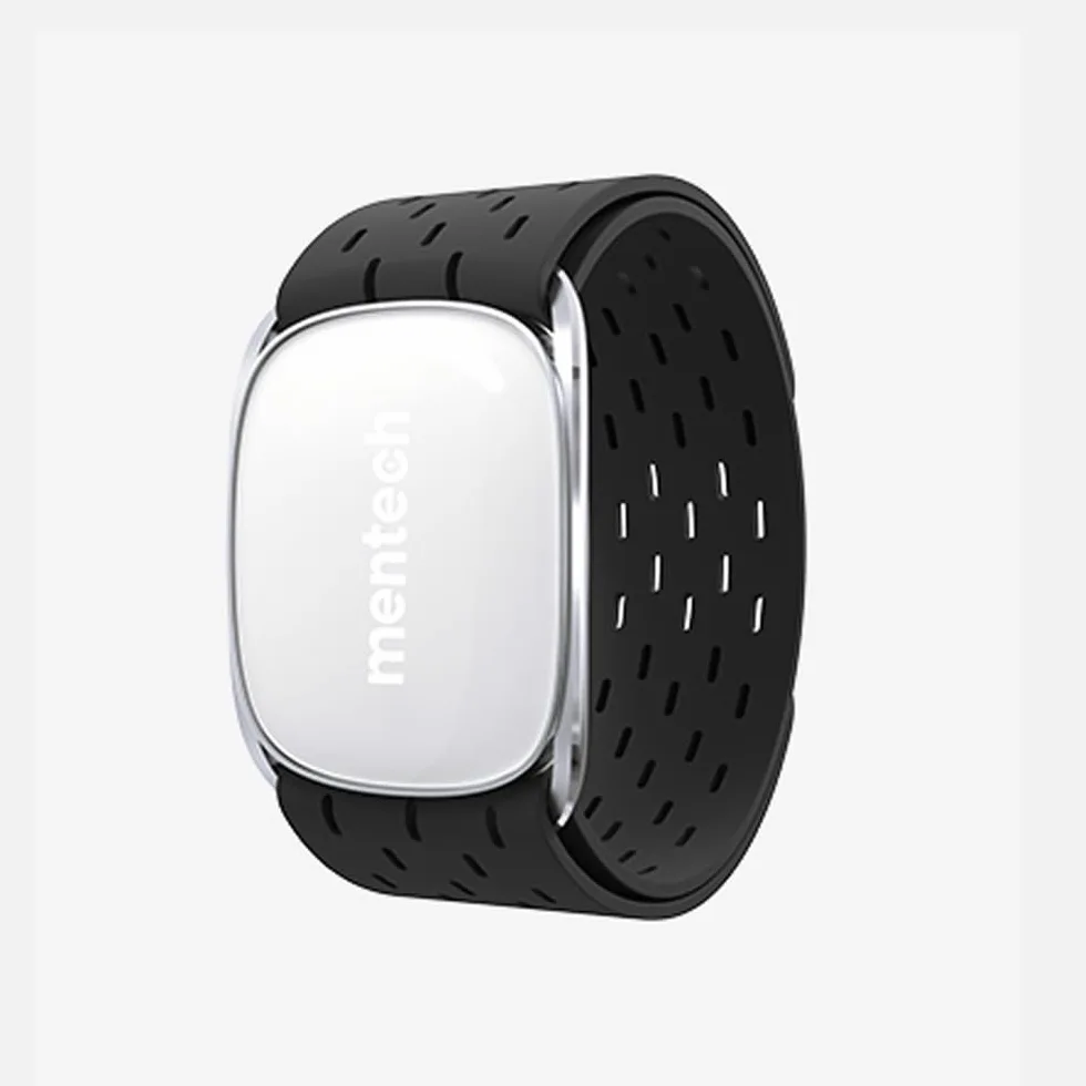 Passion HRM01 - Brazalete de frecuencia cardíaca Brazo Bluetooth Ant+ Sensor Óptico Monitoreo del sueño Compatible con Strava, Garmin, Wahoo, Apps... IP67