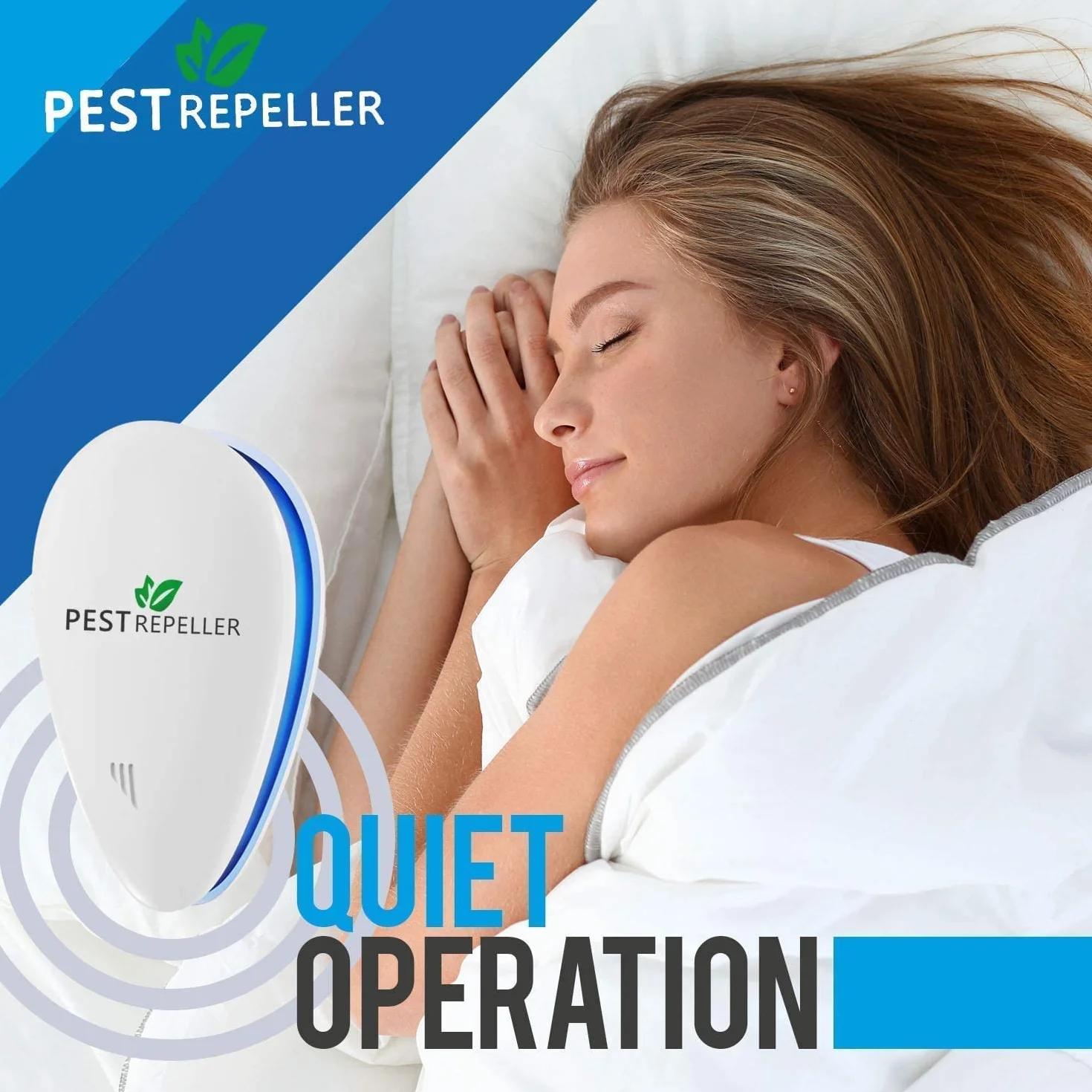 Repelente ultrasónico de Mosquitos y Control electrónico, Anti Ratones, Moscas, Cucarachas, Arañas, Hormigas