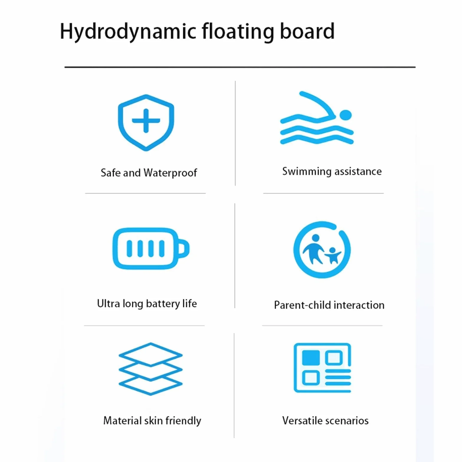 Scooter Eléctrico Submarino, Scooter De Agua Portátil De 300w con 80 Kg | Capacidad de carga, tabla eléctrica flotante de agua de 6000 mAh para deportes acuáticos, piscinas, buceo, snorkel