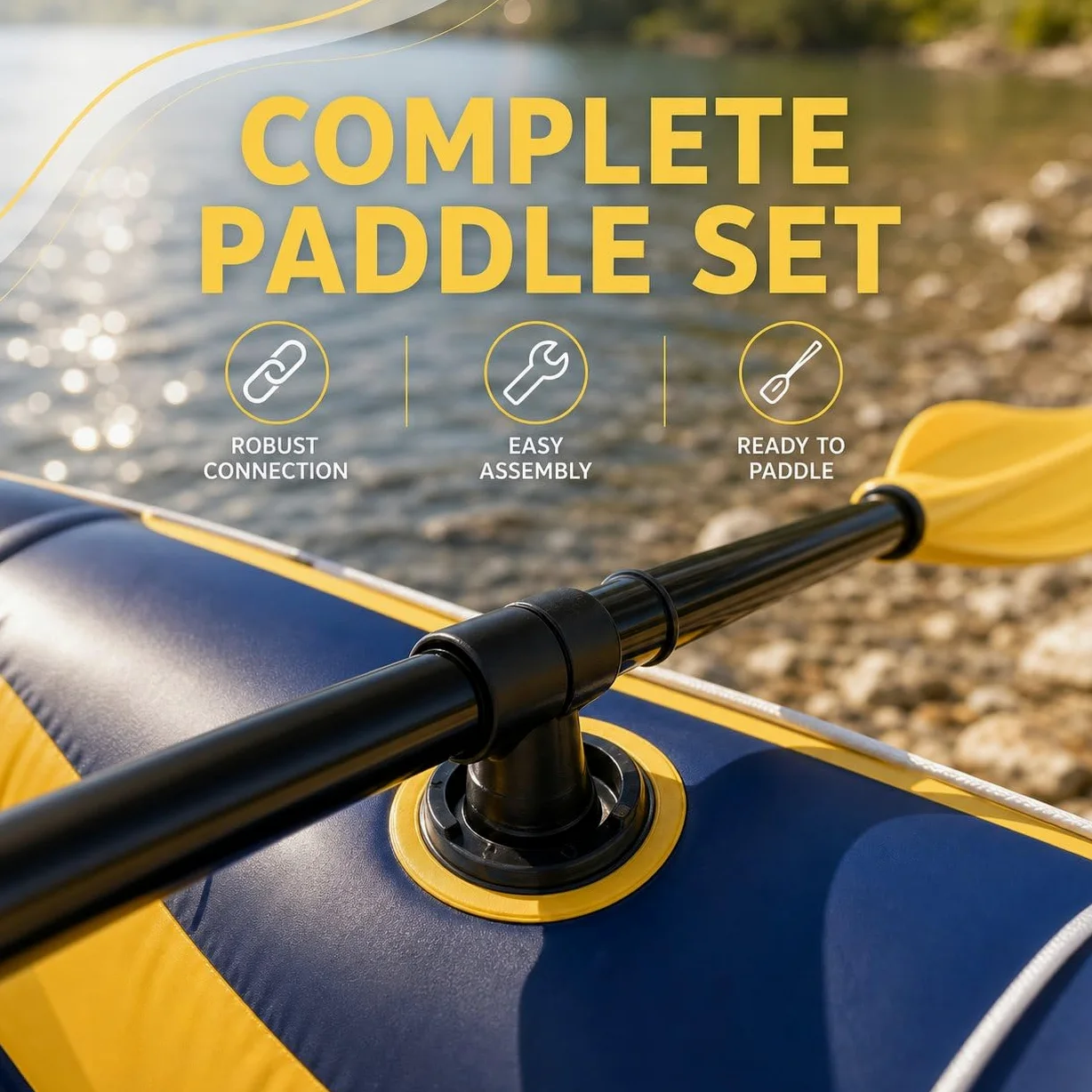 Hinchable Familiar, Inflable PVC para 3, con