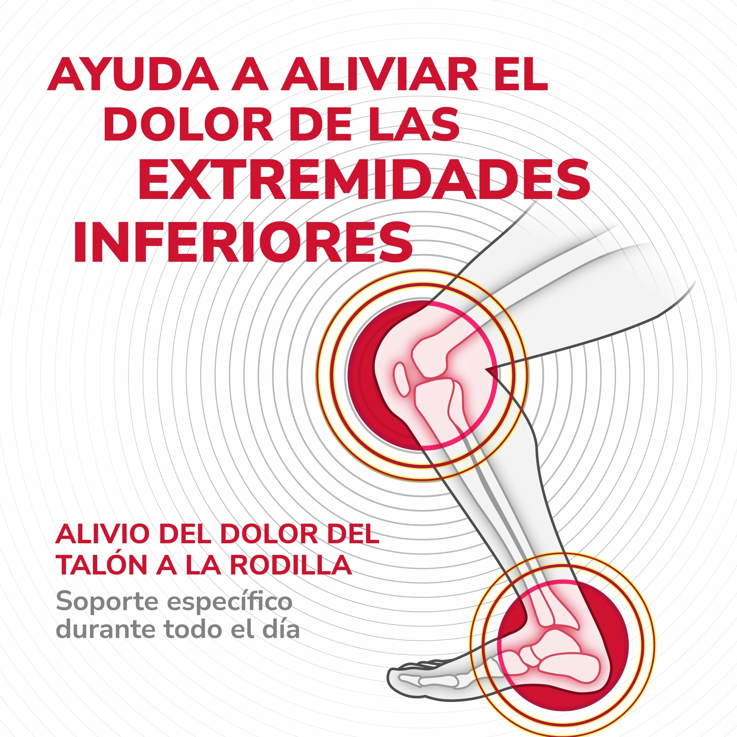 Scholl Plantilla In-Balance Alivio Dolor Rodilla Talón 1 Par Blanco Talla L 42.5-45 2 Unidades