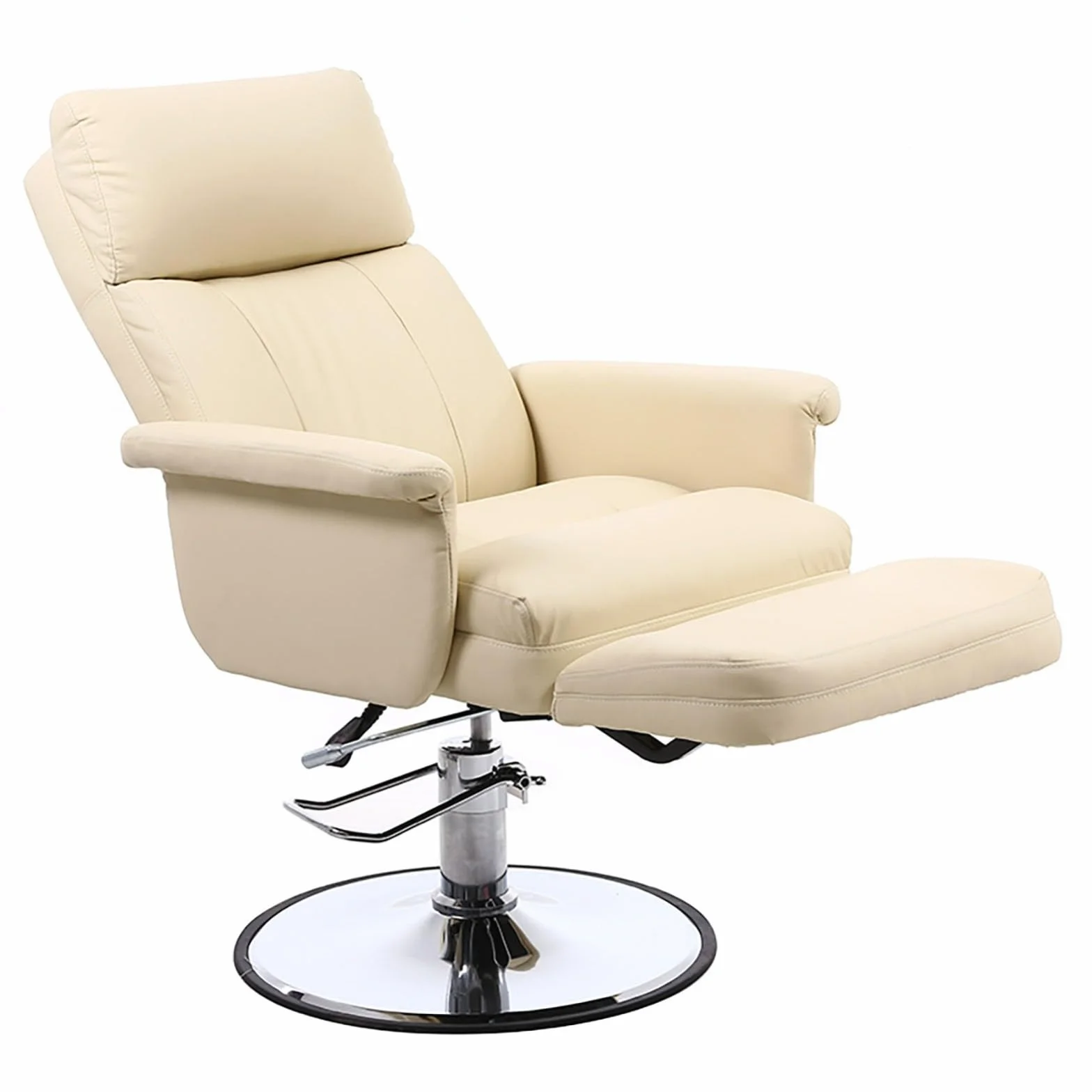 Silla de Belleza Hidráulica Camilla Estética Ajustable Multifuncional Reclinable para Masaje Tatuaje Pedicura Beige