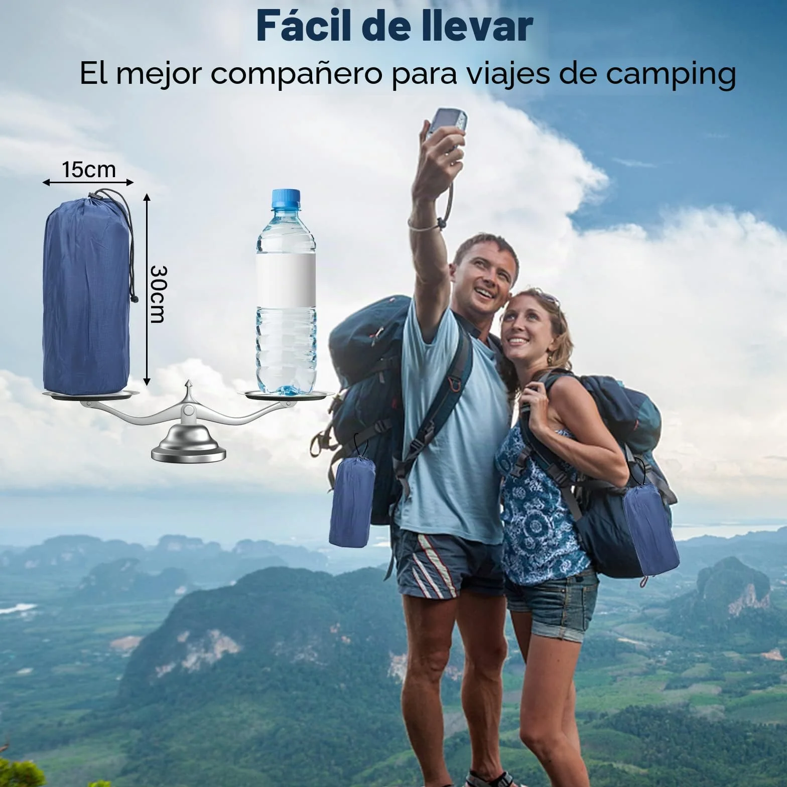 Esterilla Camping Autoinflable, Espesar Colchoneta Camping Hinchable con Almohada, Ultraligero Colchon Hinchable Camping con Bomba de Pie, para Viajes, Exteriores, Senderismo, Playa