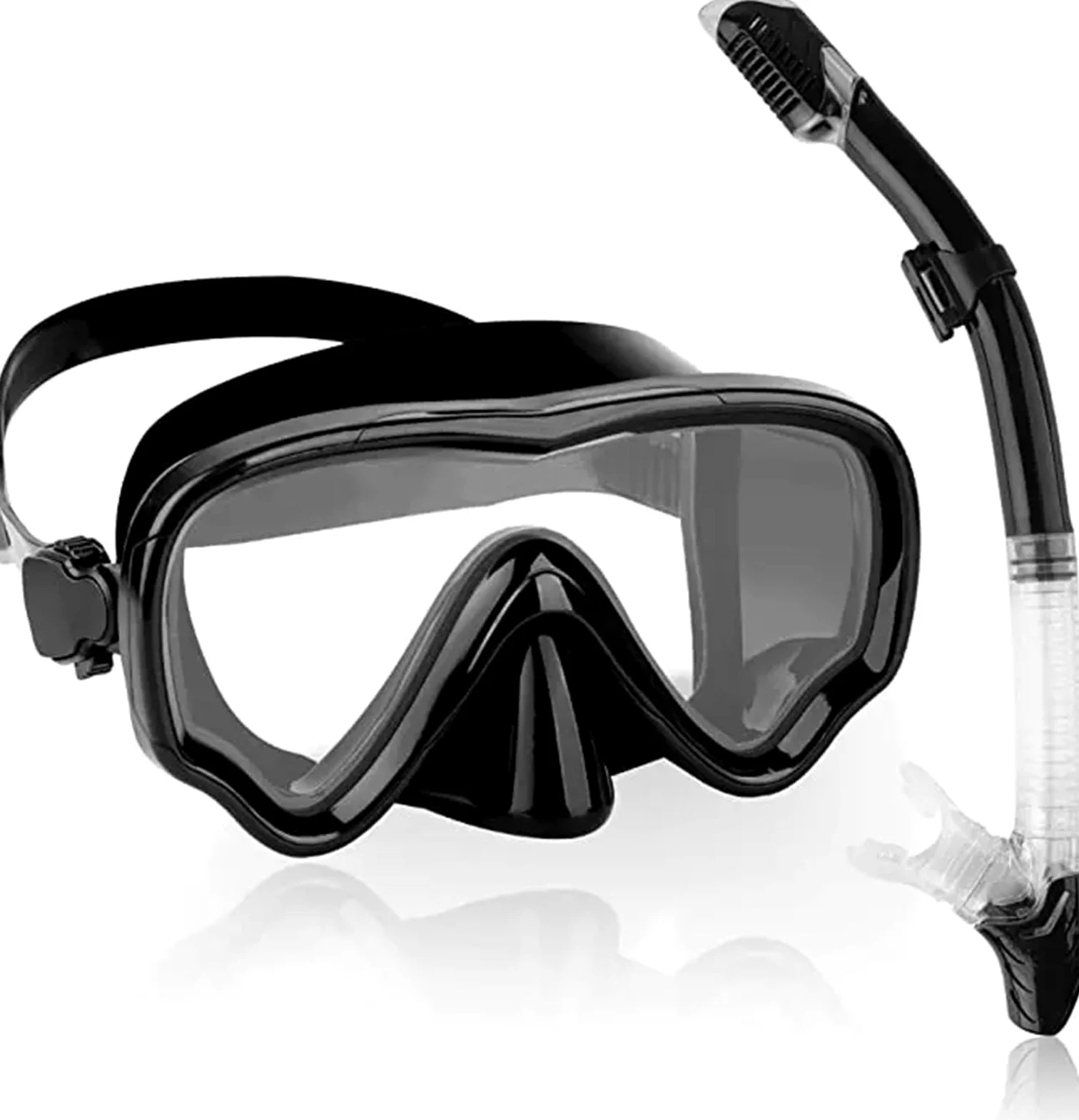 Buceo Máscara de Snorkel Máscara de Buceo y Snorkel Gafas de Buceo Gafas de natación Conjunto de Tubo de Buceo Snorkel Niño Unisex