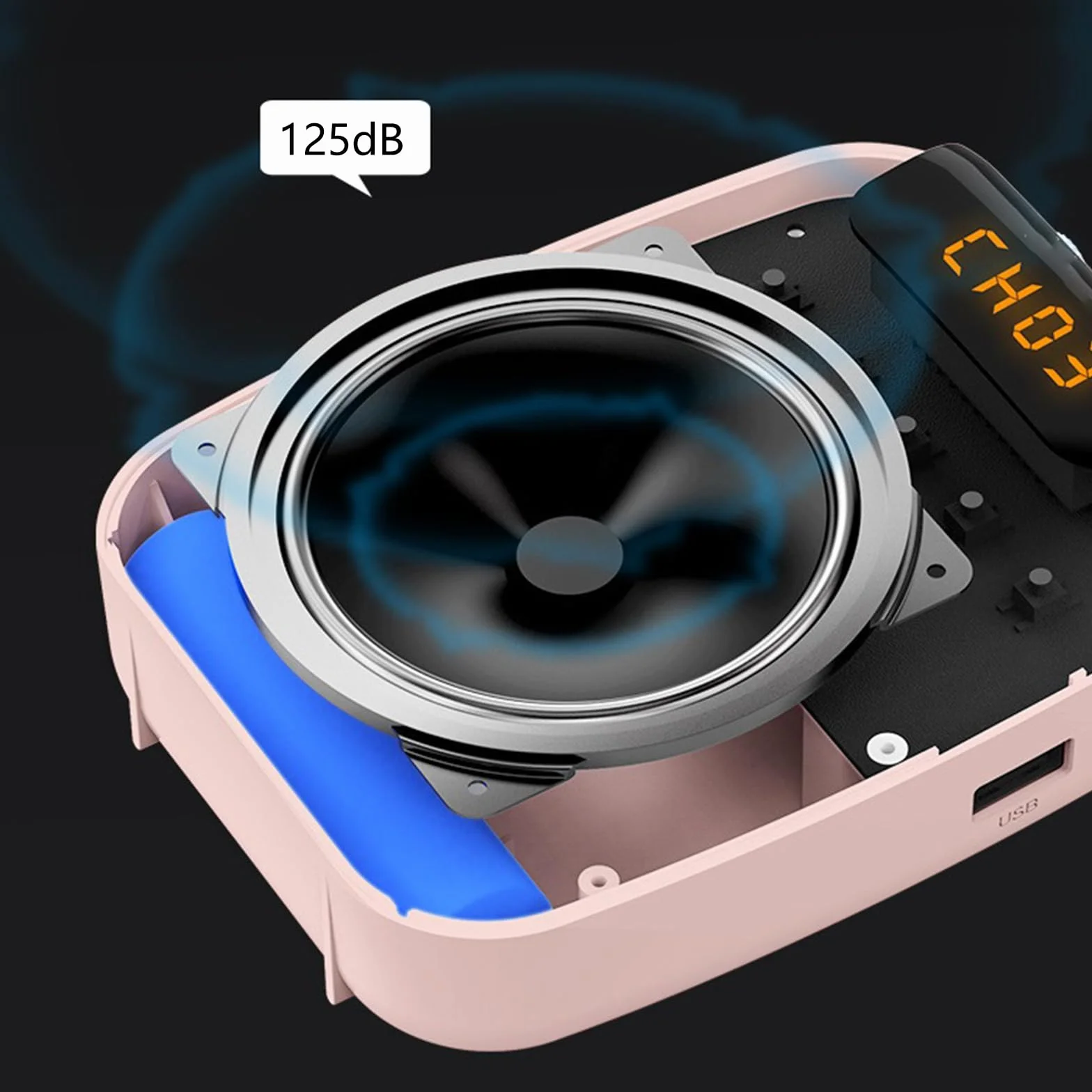 S358 - Megáfono pequeño amplificador de voz para educadores y profesores de actividades al aire libre con micrófono