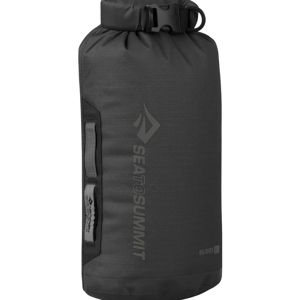 Sea to Summit Big River Dry Bag XXL 65L - Impermeable - Tapa Enrollable - Tela Resistente - Asas de Agarre, Punto de pestaña y Anillo en D - para Kayak y Motocicleta Touring - 18,1 x 35,2 x 71,8 cm -