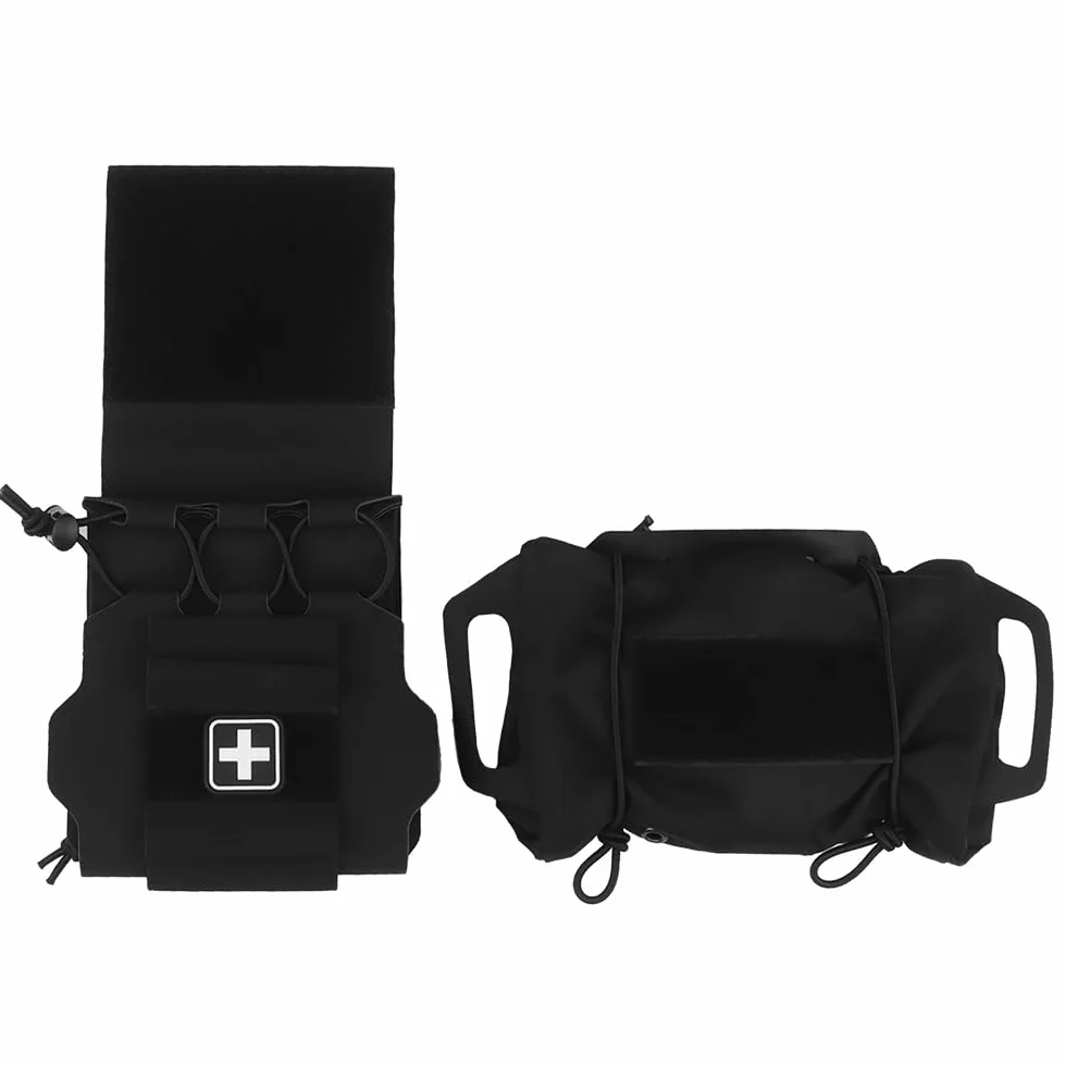 Paquete de botiquín de primeros auxilios de despliegue rápido/rápido, bolsa militar táctica, botiquín médico de despliegue rápido táctico para viajes en coche militar táctico, sende