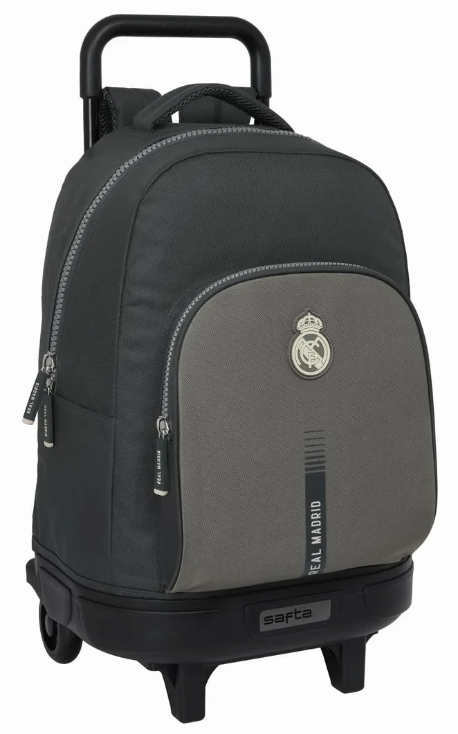 SAFTA Real Madrid 3ª Equipación 24/25 Mochila Grande con Ruedas 33x22x45 cm