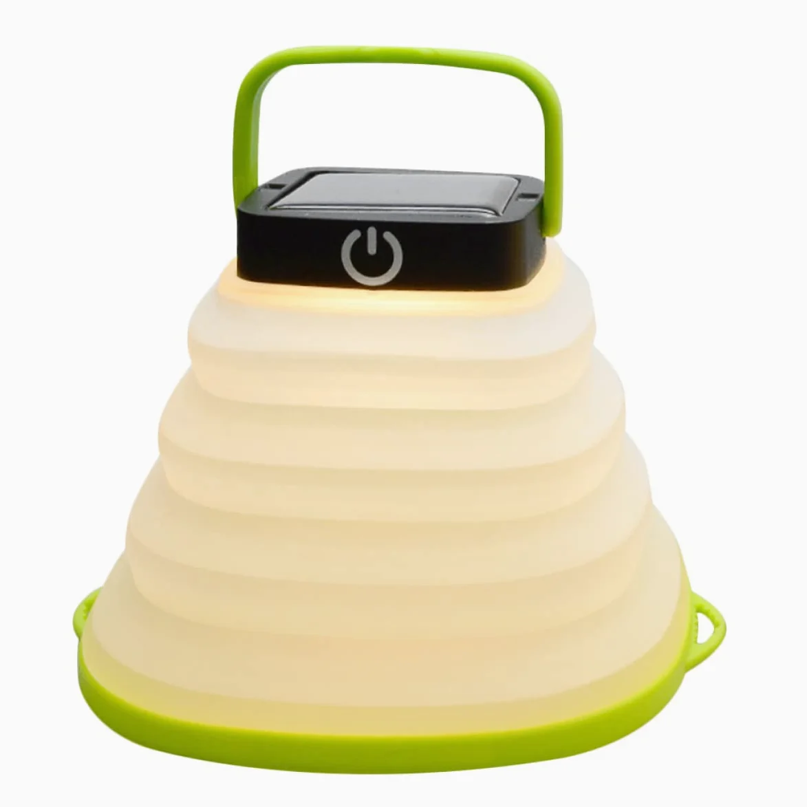 Linterna de camping, 5 piezas de respaldo y colgante al aire libre con tienda portátil, luz plegable, lámpara de linterna, batería USB, kit de camping LED de emergencia, campamento solar, viaje, negro