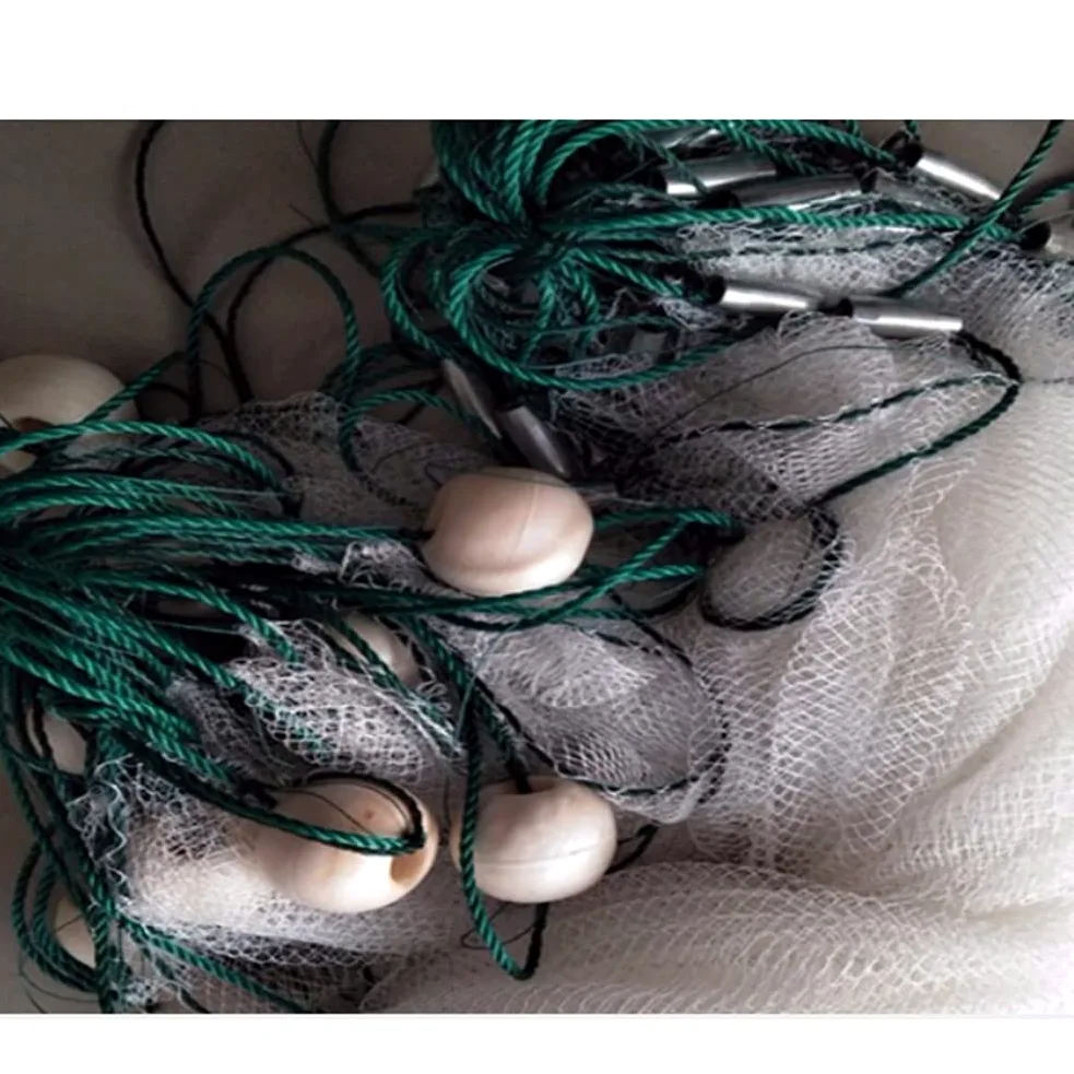 Red de Arrastre de Pesca de Nylon Hecha a Mano Durable Estanque de Pescado Red de Pesca de Arrastre Redes de enanque de Pesca Redes de Pesca de Playa de Sena, 2 m - 5 m de Alto, 10 m de Longitud