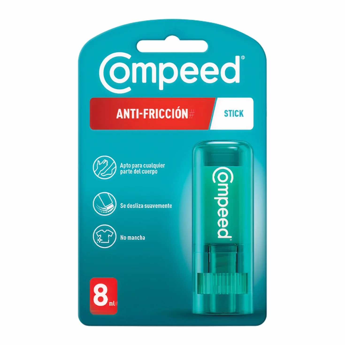 COMPEED Stick Anti-fricción Tratamiento Pies Ampollas 8 ml