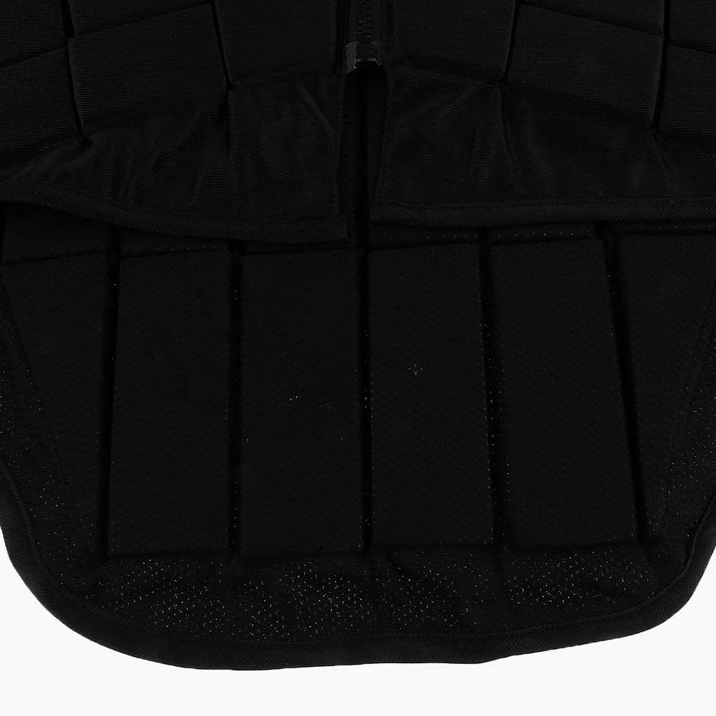 Qianly Traje de Equitación EVA Protector Corporal Negro