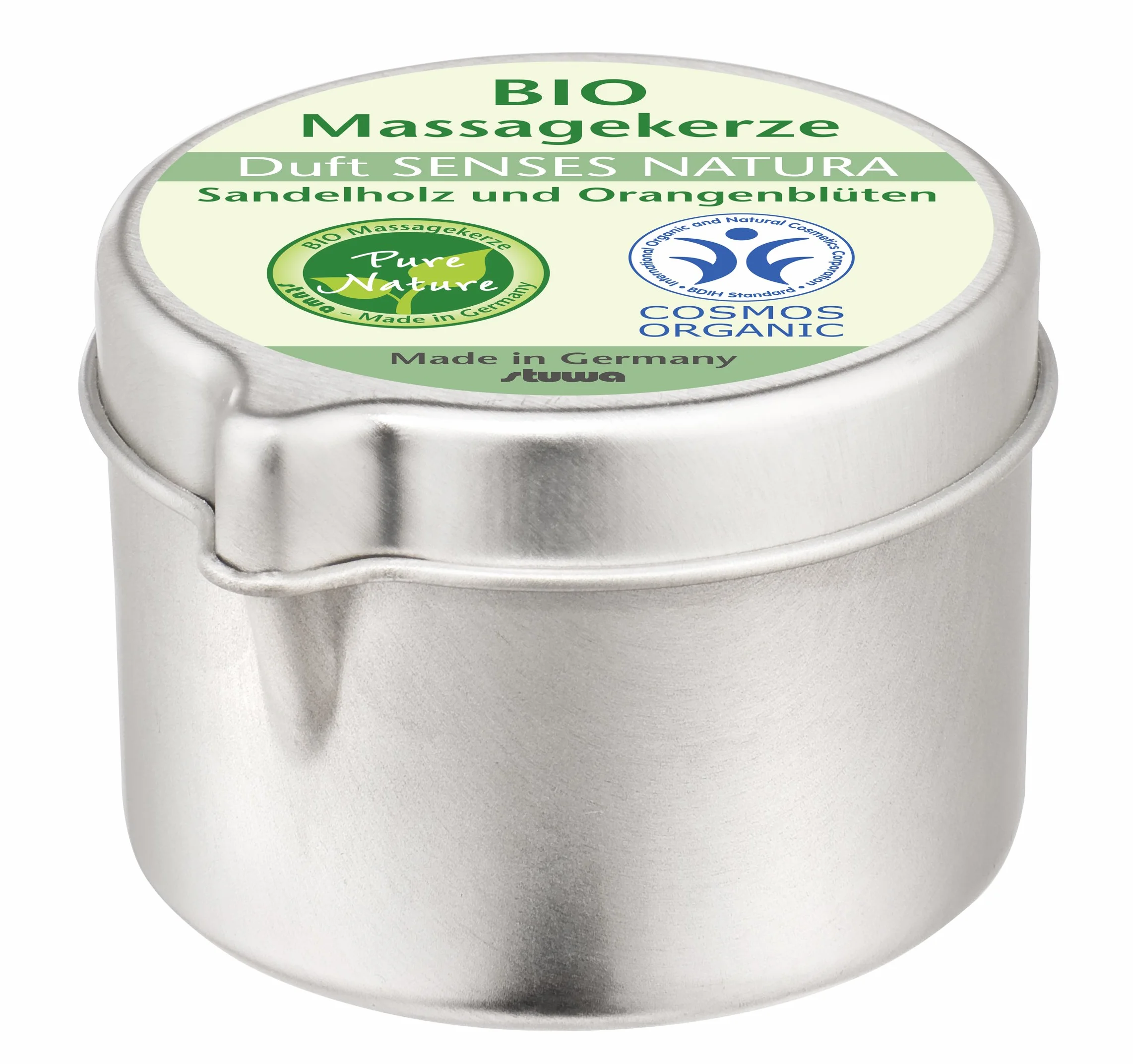 Vela masaje eco Sentidos 50 ml
