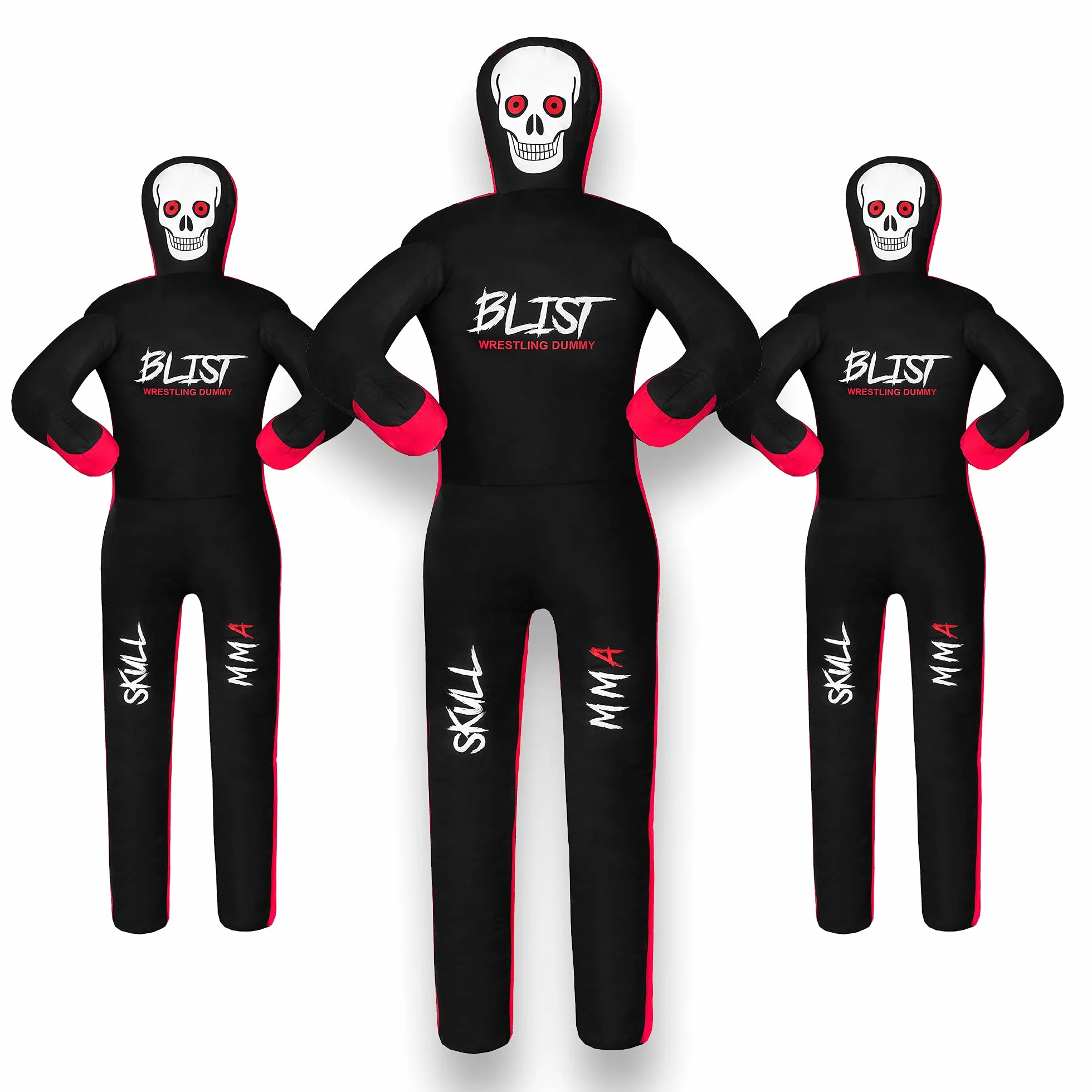 Blist Saco de boxeo brasileño BJJ Jiu Jitsu 70 pulgadas negro