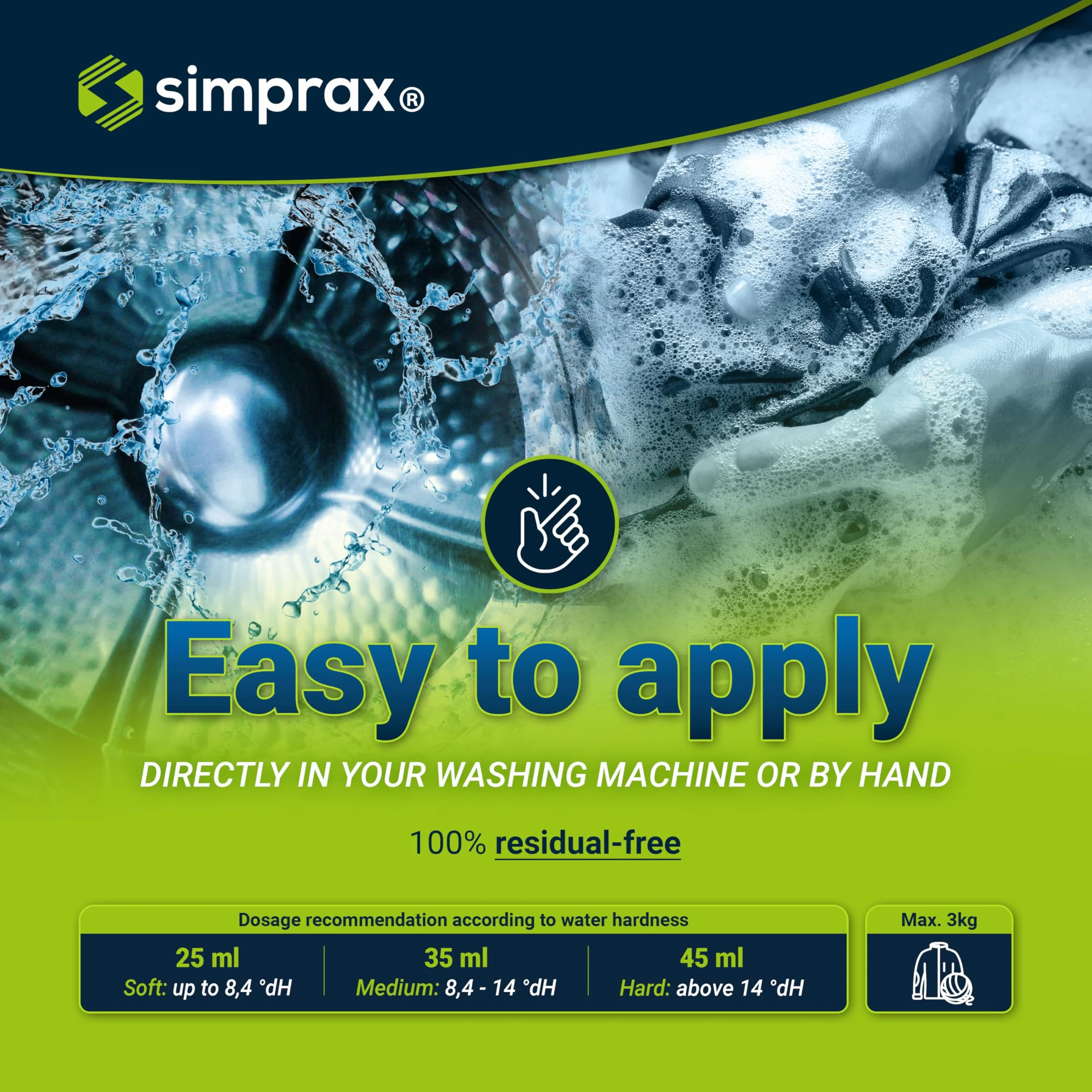 Detergente Liquido Ropa Técnica y Outdoor para Goretex Softshell Sympatex Lycra & Forro Polar - Renueva la Transpirabilidad Elimina Olores y Suciedad - Detergente Ecologico Lavadora 500 ml