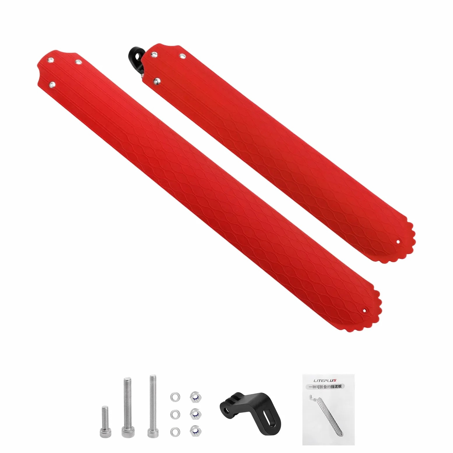Guardabarros universal para bicicleta, desmontable, duradero, plástico, salpicaduras, accesorios de viaje, durabilidad
