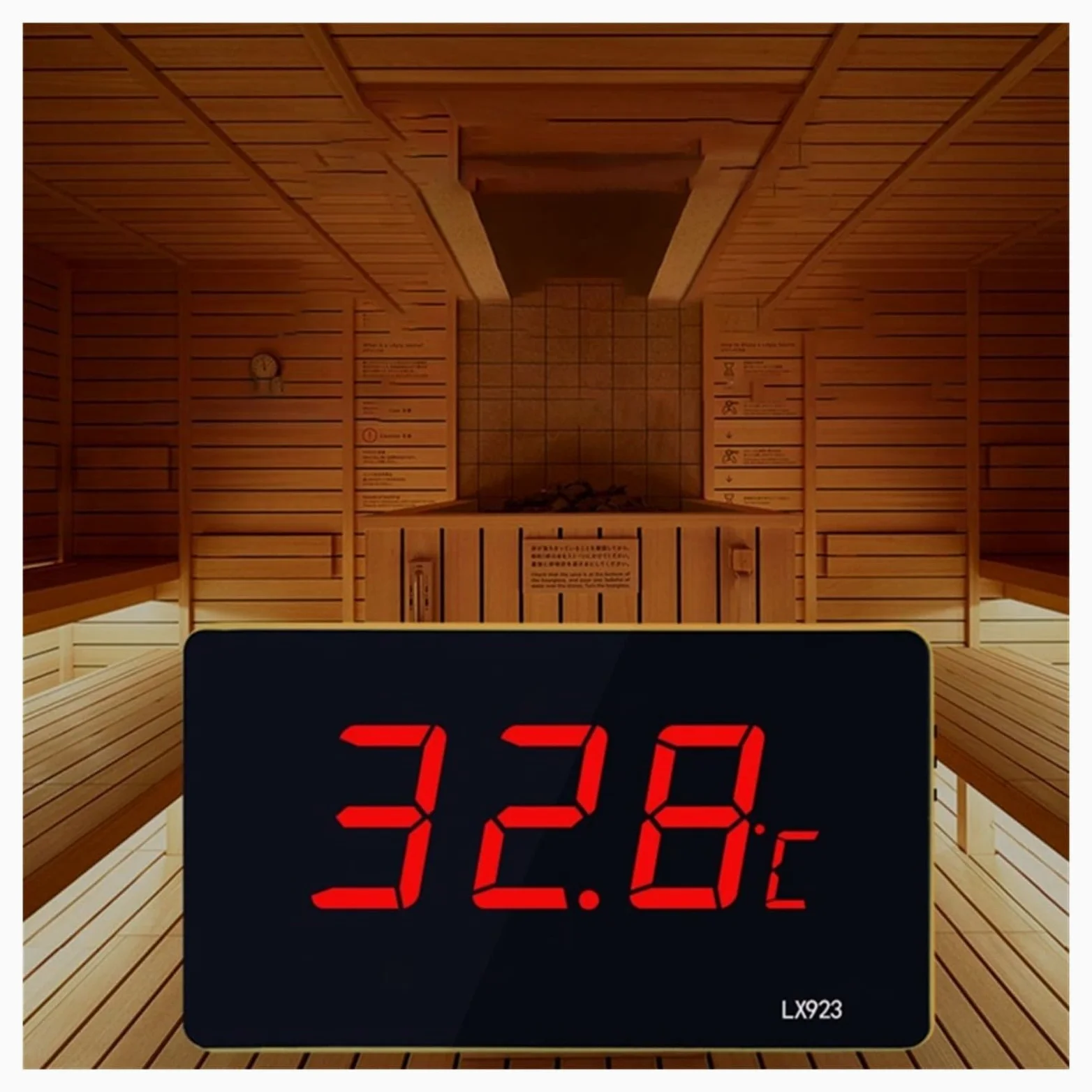 TermóMetro De Temperatura Del Agua Termómetro For Acuario Con Pantalla LED Y Sonda Impermeable. Adecuado For Peceras Y Ambientes Exteriores.