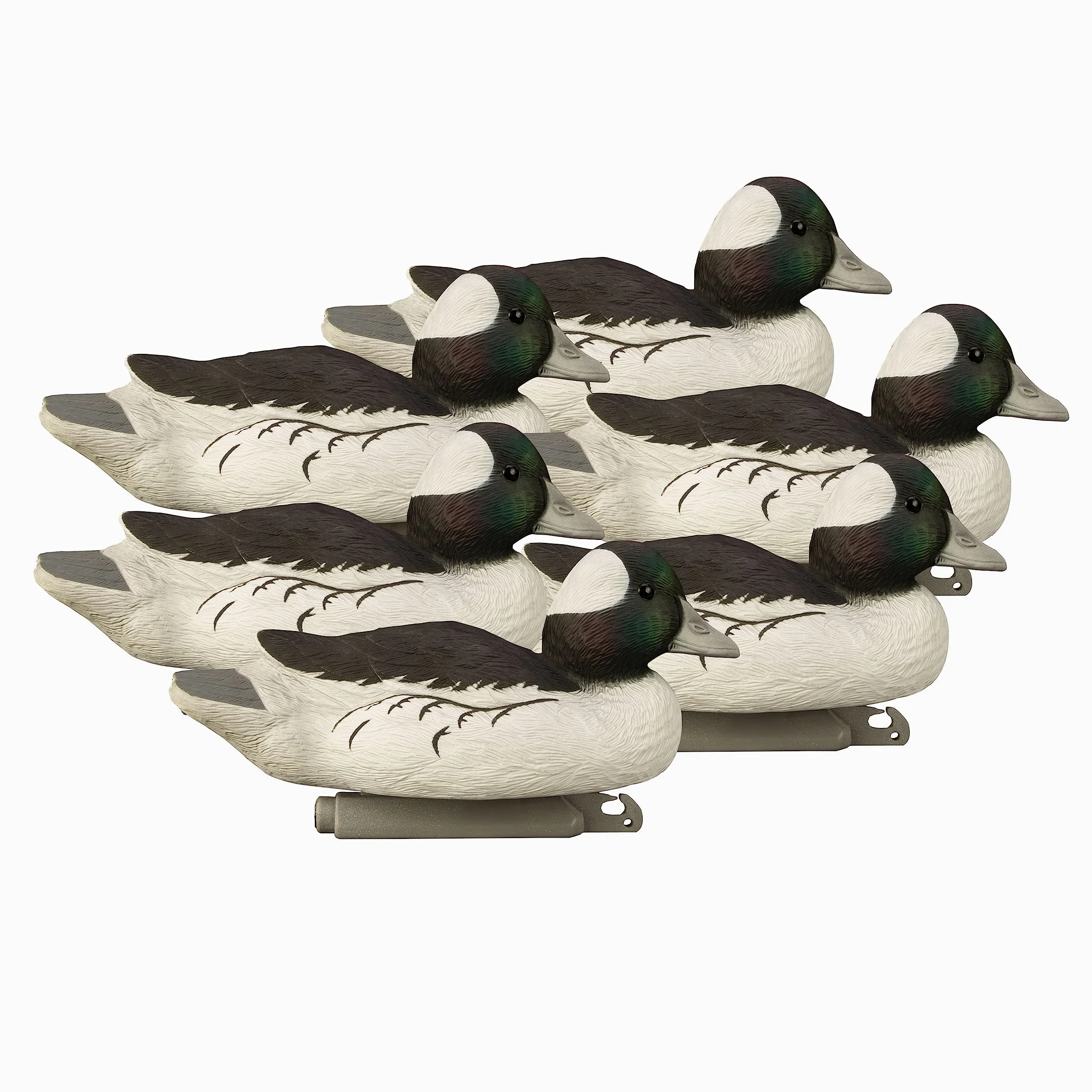 Higdon Outdoors Señuelos de Pato Bufflehead estándar, Todos los Patos, Rellenos de Espuma