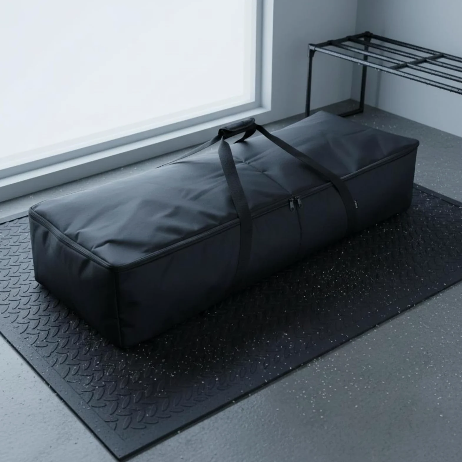 Bolsa para Esquís para Adulto Funda para Tabla Snowboard Saco Esquí Almacenamiento Ordenado Textil Oxford Reforzado Asa y Bandolera Cómoda Adecuada