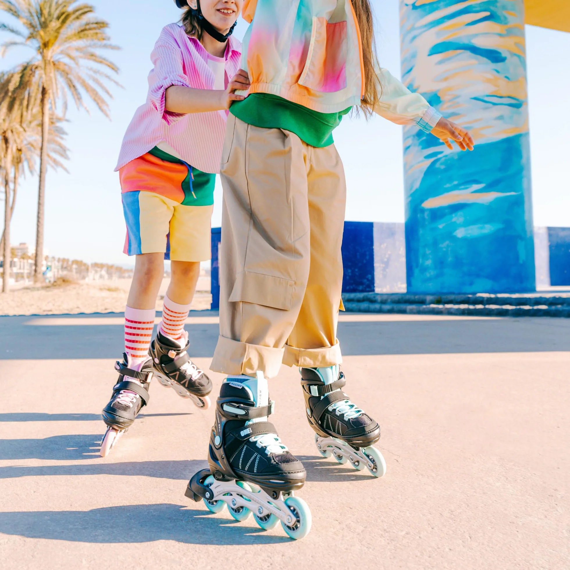 Movino Cruzer One | Patines en Línea Ajustables | Rodillo Niño Niña Niño | Patín De Ruleta