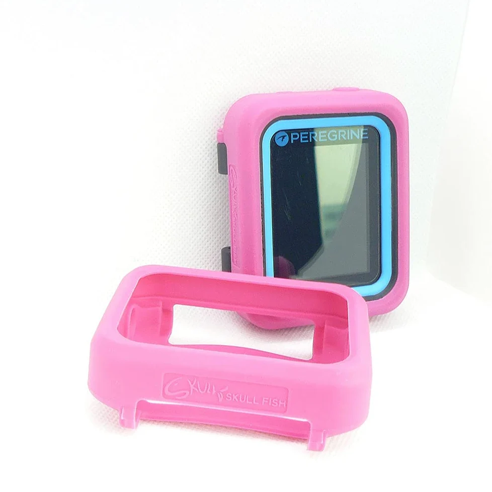 Funda protectora de silicona para ordenador de buceo Shearwater Peregrine/Peregrine TX (rosa)