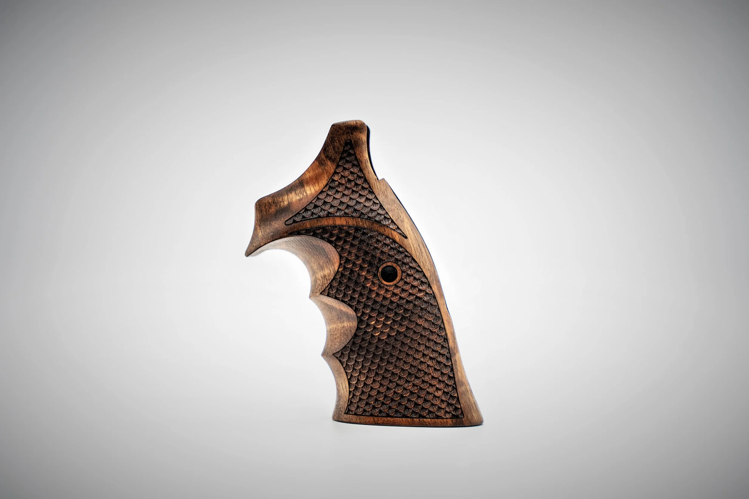 Marca Smith Wesson K/L/X - Marco redondo de nogal (Sol, madera)