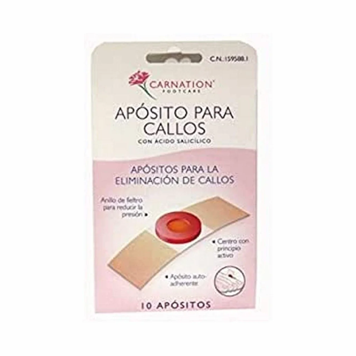 PRIM CARNATION APOSITO CALLOS 10 UN