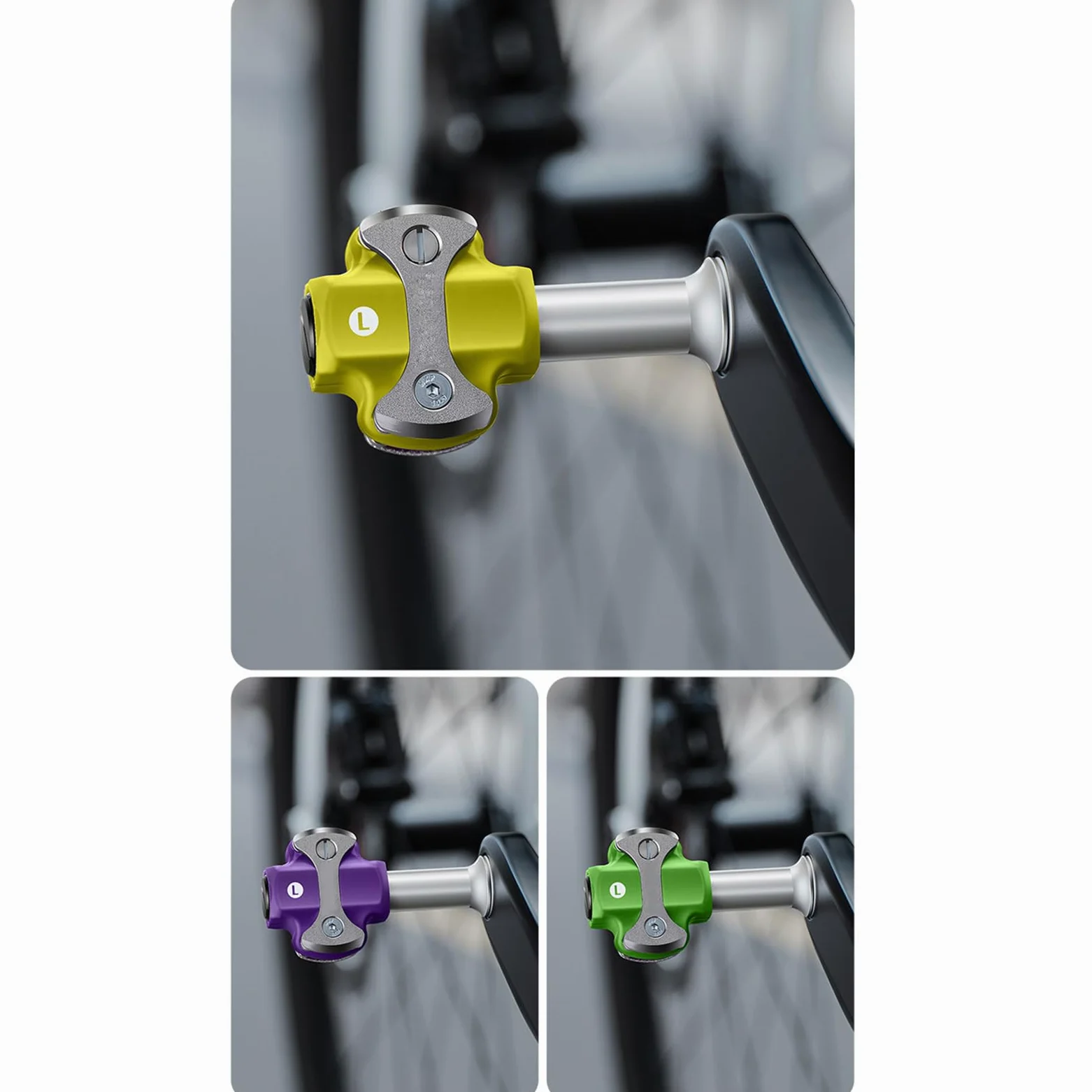 Pedales resistentes de aleación de aluminio con rodamiento sellado, pedal ligero para bicicleta de coche, accesorios de bicicleta, parte de bicicleta de carretera