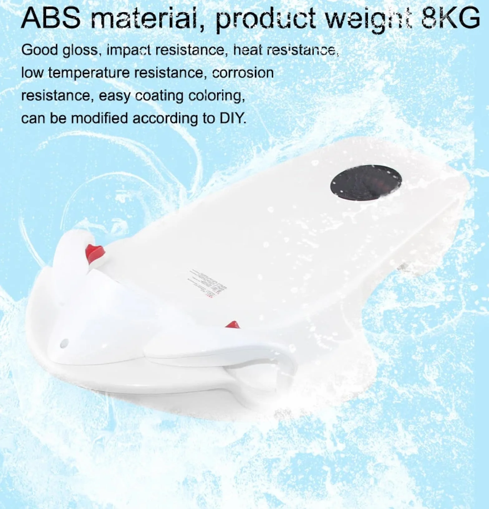 Tabla De Surf Eléctrica 36V 3200W 6500RPM 60-120 Min LCD Soporte Cámara