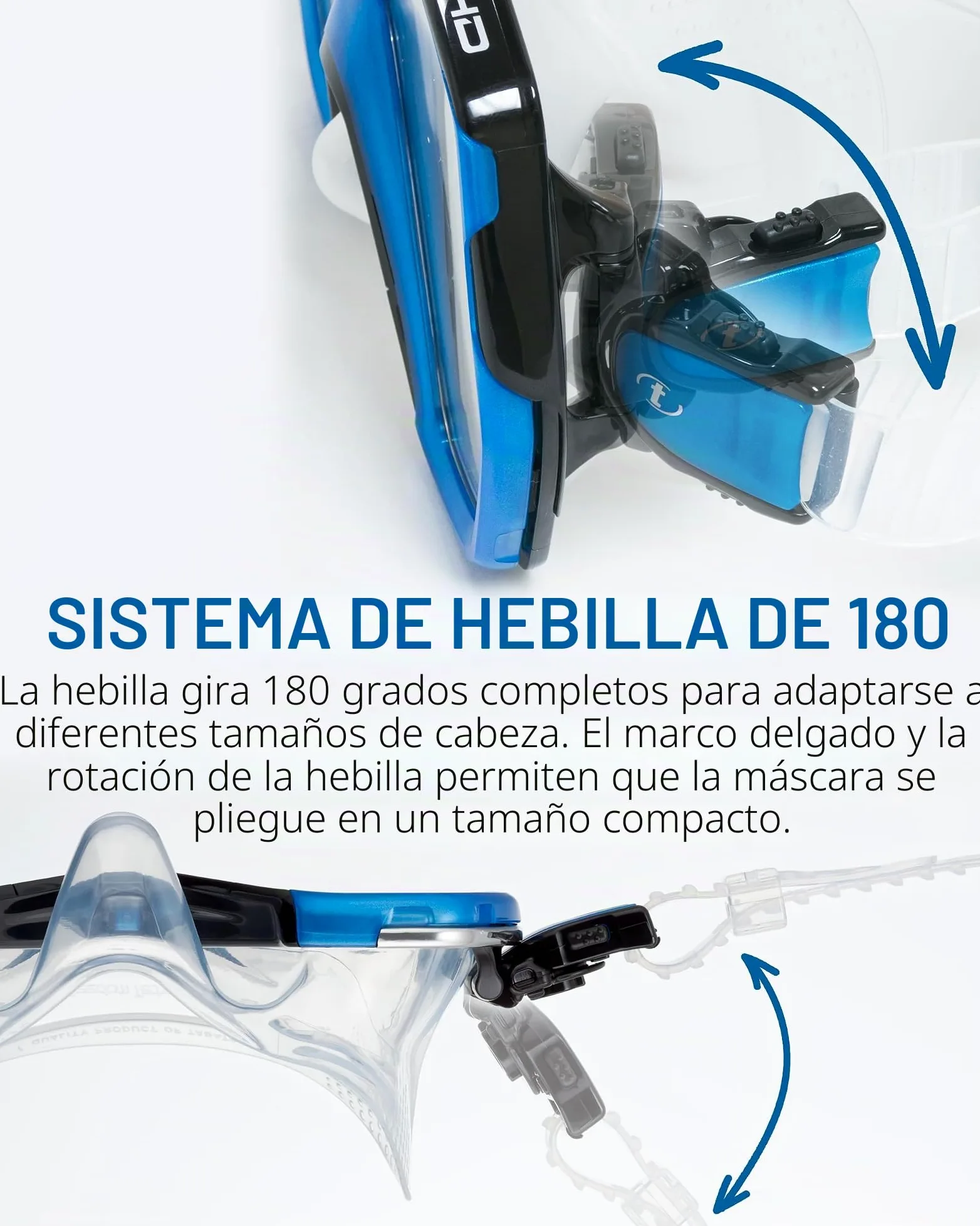 Tusa Freedom Elite - Gafas Máscara de buceo y snorkeling Adultos, color Negro