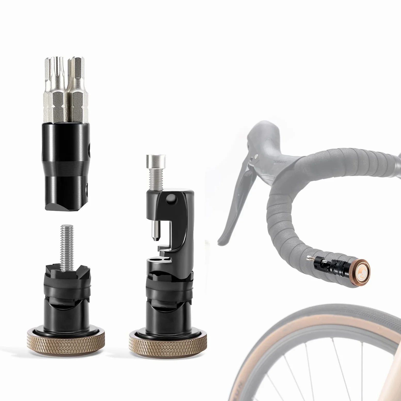 ROCKBROS Road to Sky Multiherramienta Bicicleta 5 en 1 Herramientas de Reparación Multifunción Mantenimiento Herramientas para MTB Bicicleta Carretera BMX