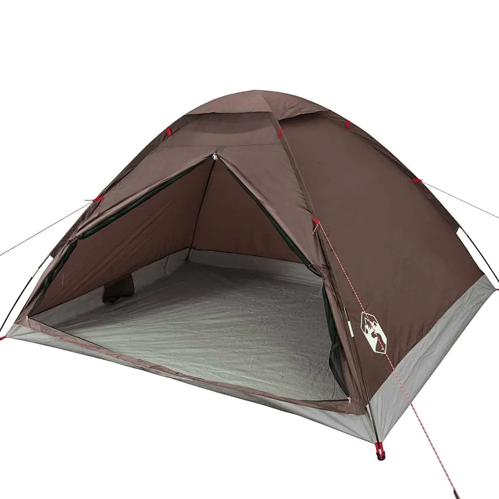 Tienda Camping Domo 4 Personas Azul Impermeable