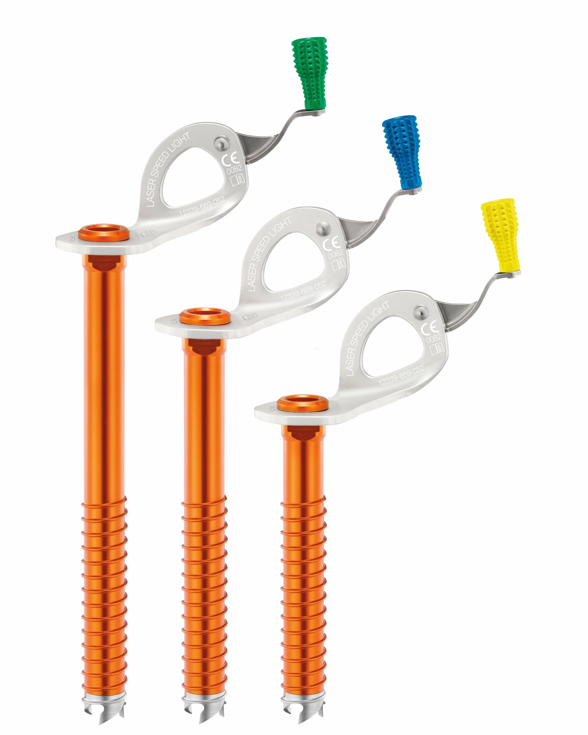 PETZL Tornillo de Hielo Ultraligero Unisex con Mango Integrado
