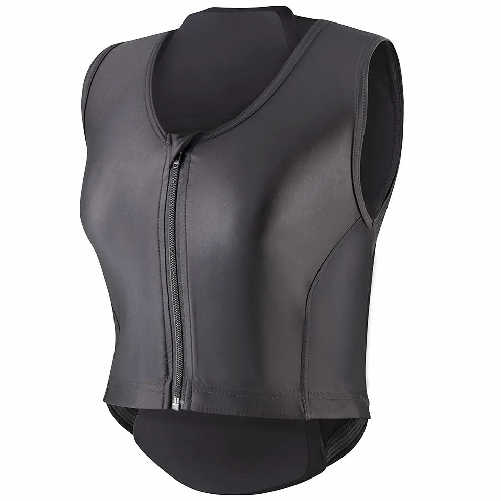 PFIFF 102850 Mina - Protector de espalda para adultos, color negro XL