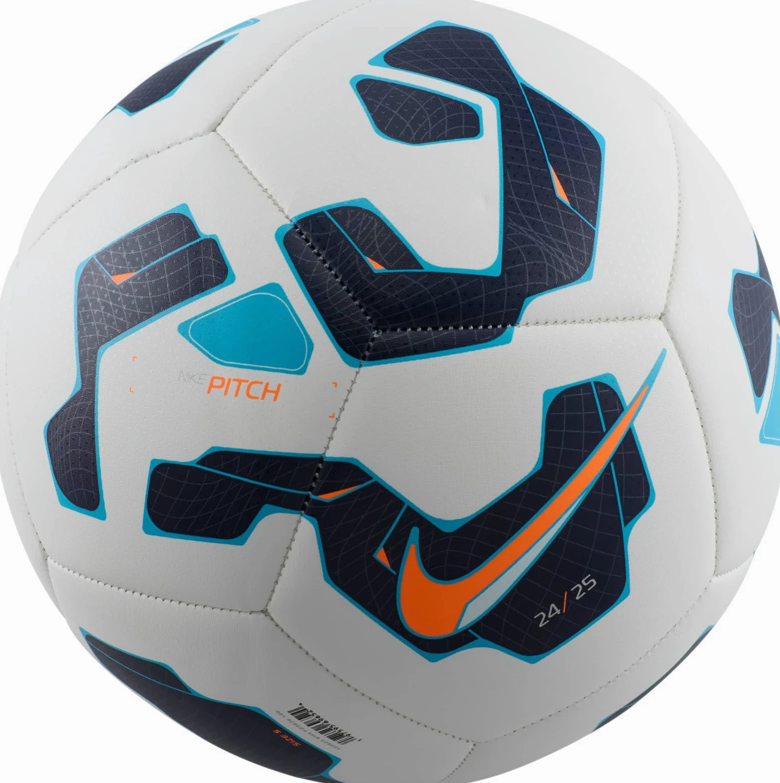 Nike Fútbol Pitch Fa24, Blanco/Negro/Azul Hyper Crimson, FZ2636-100, 3