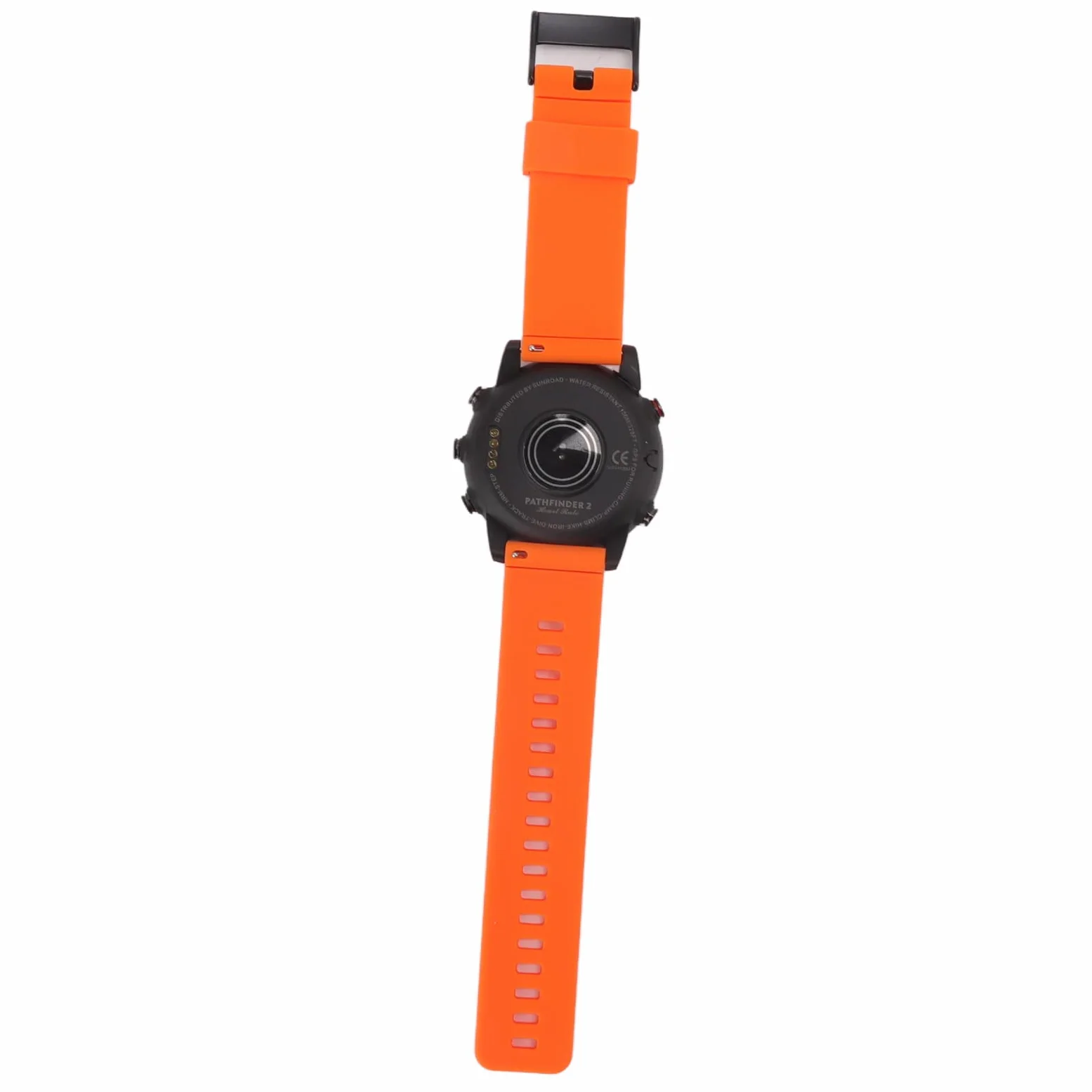 LEYT Reloj de Ordenador de Buceo, Pantalla Clara, Ubicación de Brújula Digital, Reloj Inteligente Resistente Al Agua, Seguimiento de Nuestra Ruta para Montañismo (Naranja)
