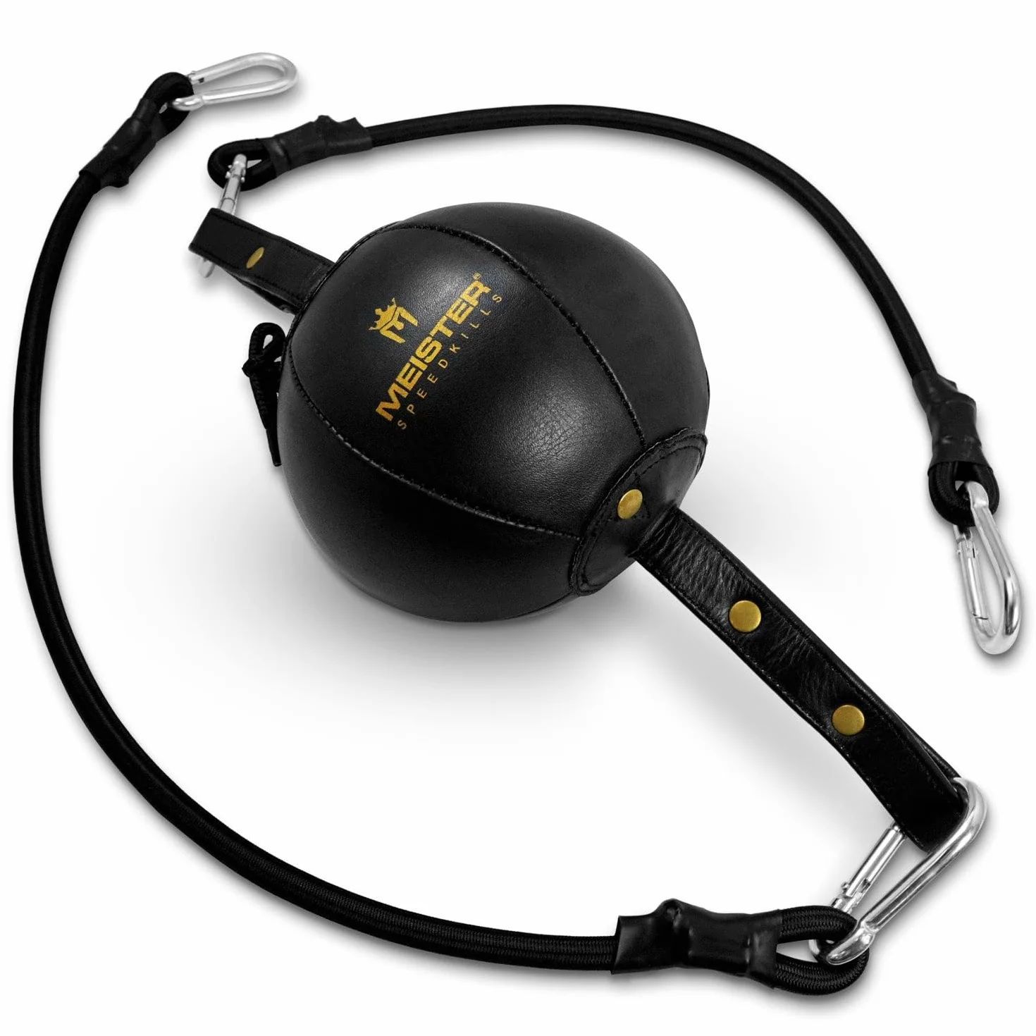 Meister SpeedKills - Bolsa de Piel de Doble Extremo con Cuerdas elásticas y Bolsa de látex Ligera
